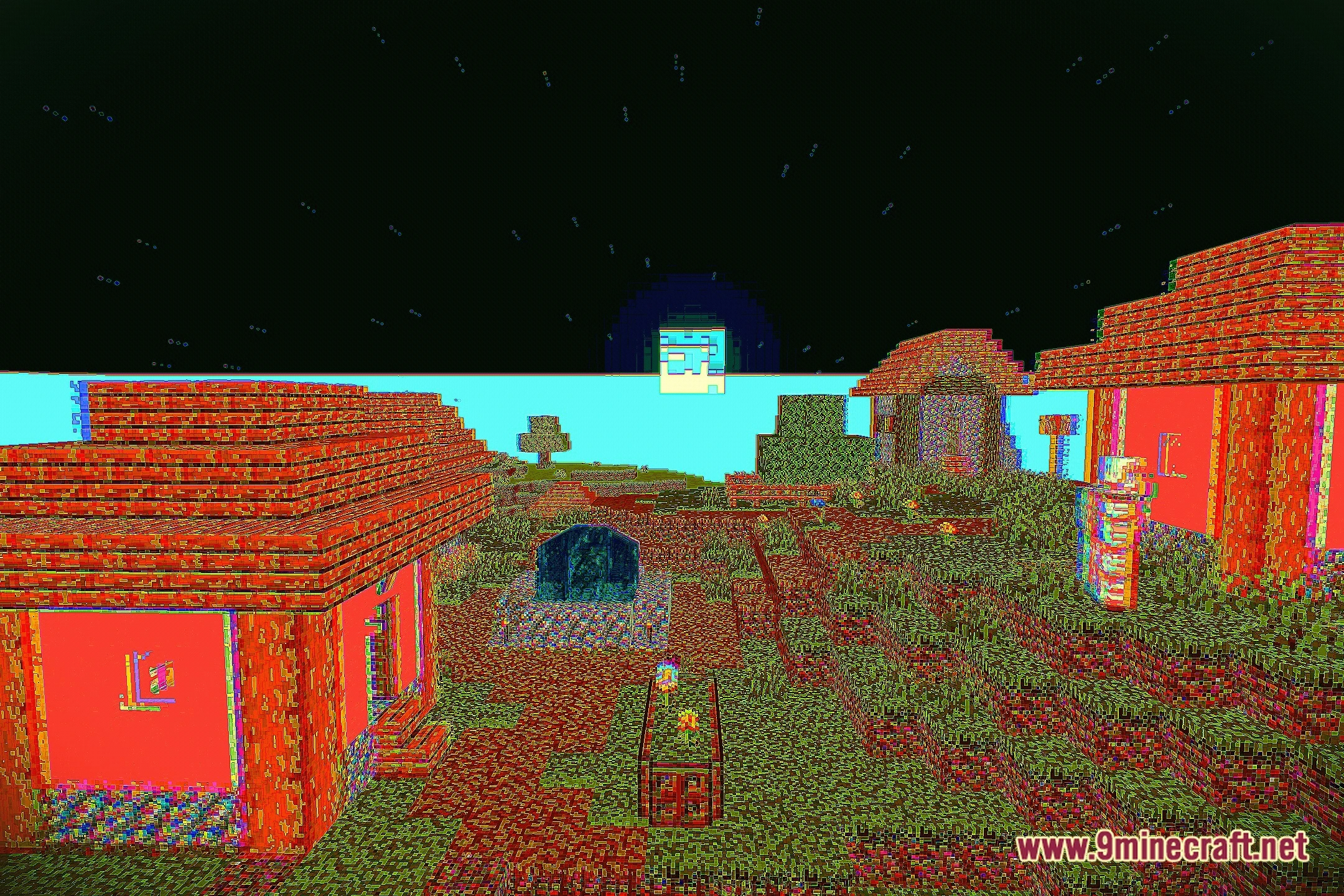 Ugly High Contrast Shaders (26.2, 1.20.1) – Extreme Contrast And Sharp Shadows 7 Ugly high contrast shaders screenshot 6
