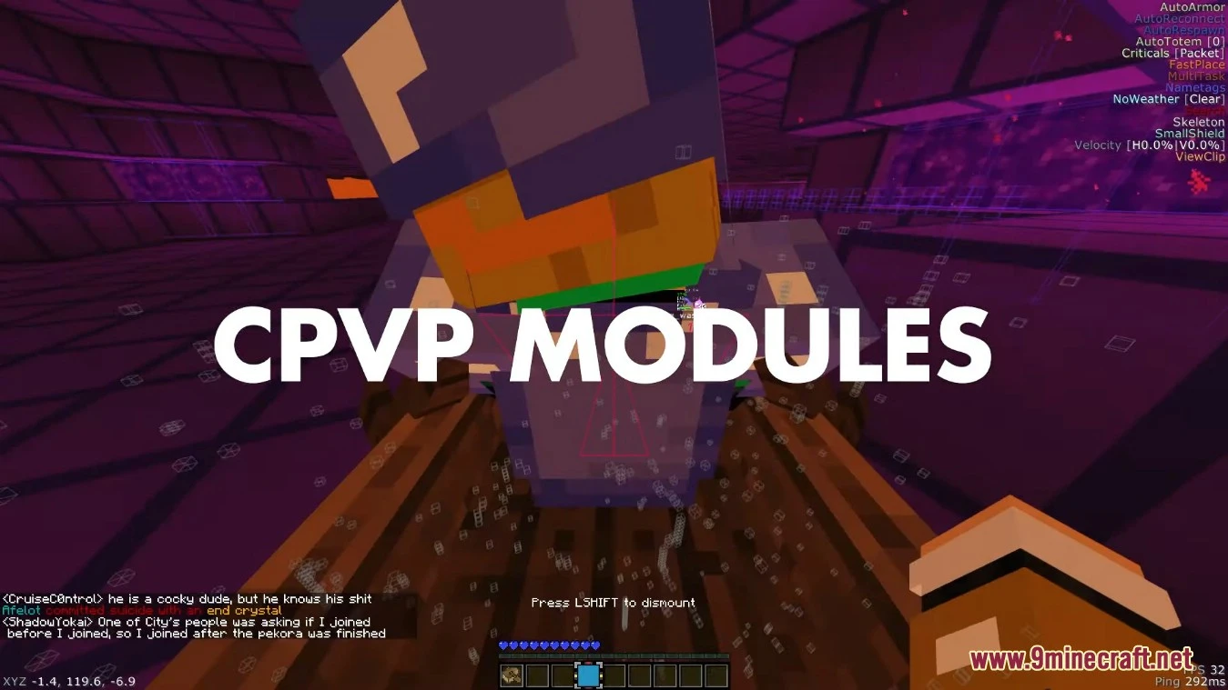 Wurst Client Mod (26.3, 1.20.1) – The Best Bypass For Minecraft 6 Wurst client mod screenshots 1
