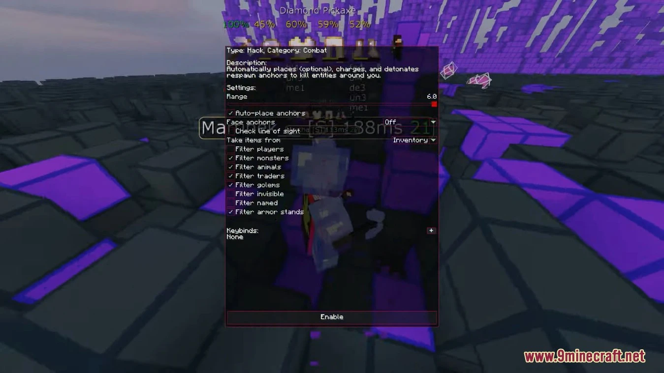 Wurst Client Mod (26.3, 1.20.1) – The Best Bypass For Minecraft 13 Wurst client mod screenshots 8