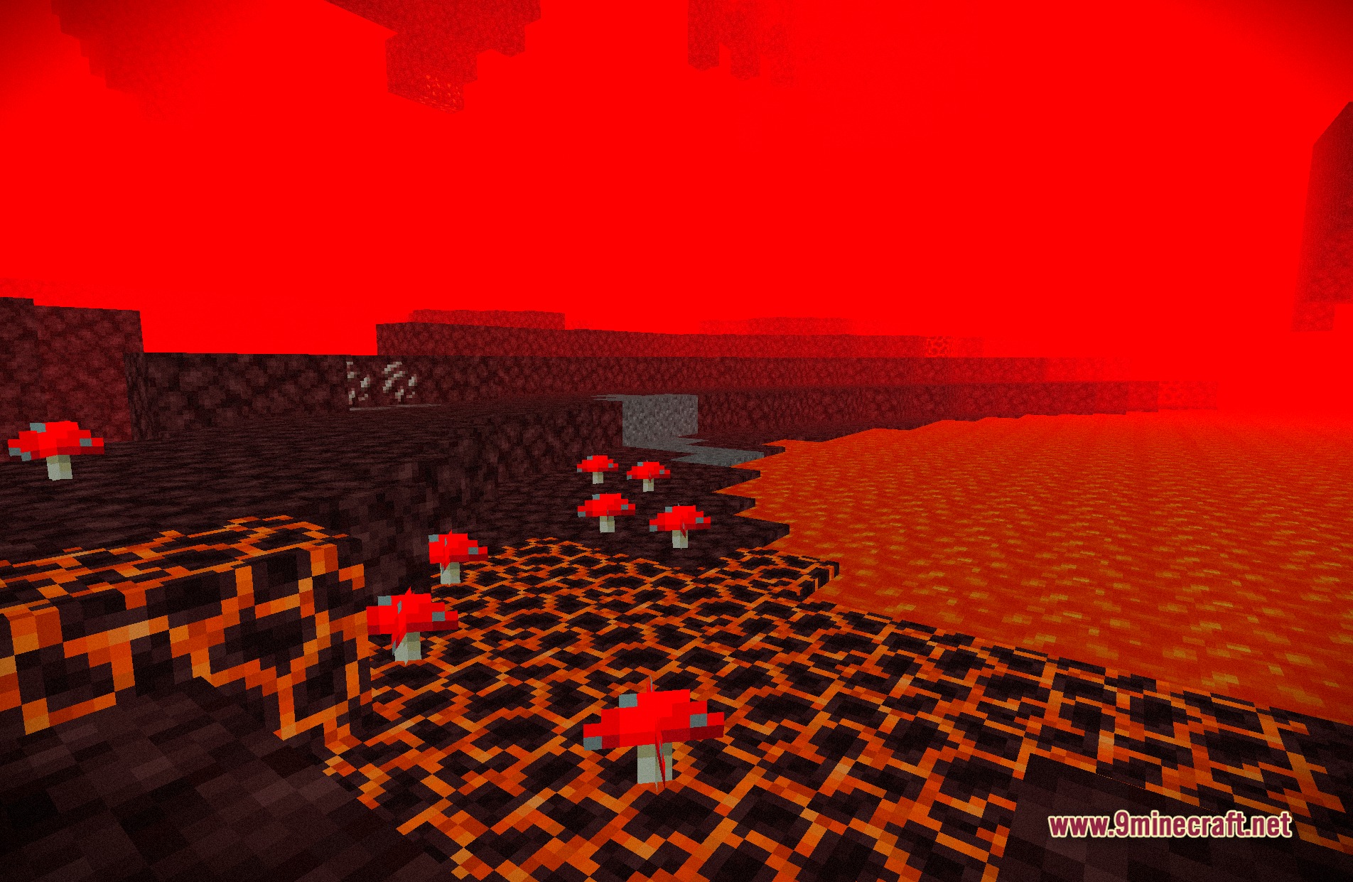 Zombie Horror Shaders (26.2, 1.20.1) – Film Grain With Glowing Red Eyes 4 Zombie horror shaders screenshot 3