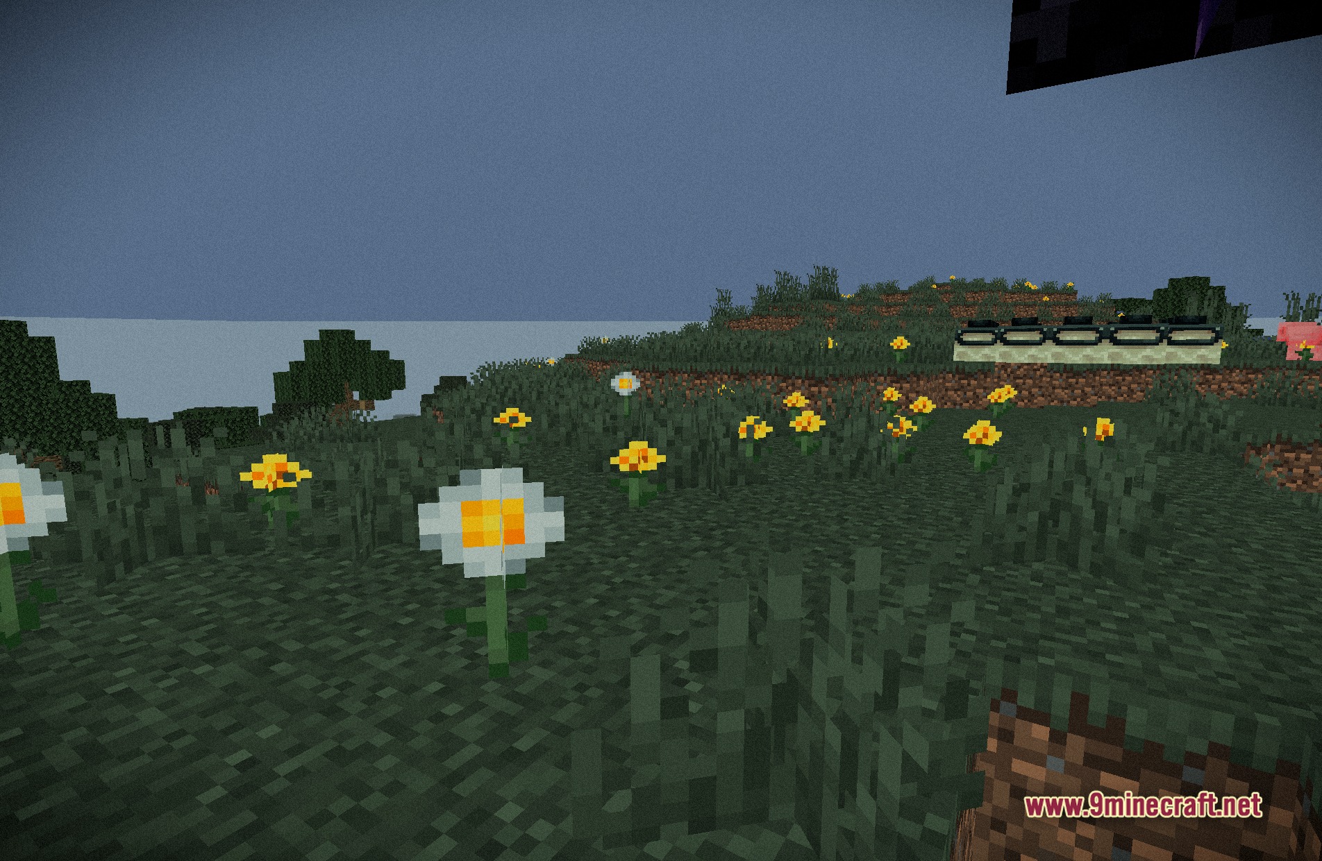 Zombie Horror Shaders (26.2, 1.20.1) – Film Grain With Glowing Red Eyes 6 Zombie horror shaders screenshot 5