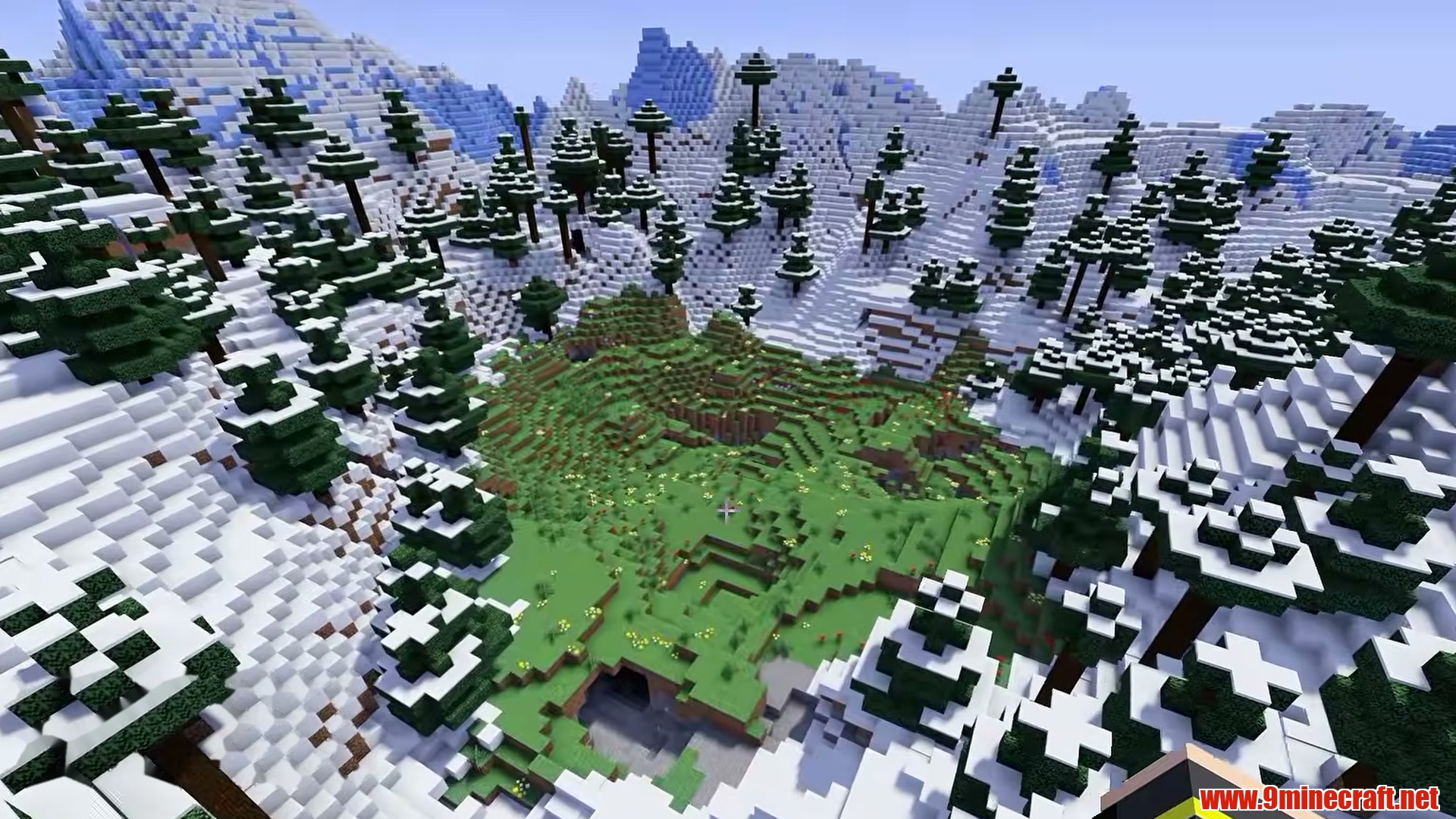 10 Enchanting Dappled Forest &Amp; Wilderness Seeds For Minecraft 26.3 – Java &Amp; Bedrock Edition 19 Dappled forest mountains - seed 68780664 screenshot 3