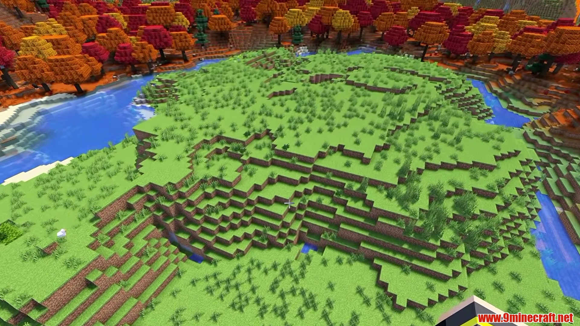 10 Enchanting Dappled Forest &Amp; Wilderness Seeds For Minecraft 26.3 – Java &Amp; Bedrock Edition 23 Plains surrounded by dappled forest - seed 56869835 screenshot 1