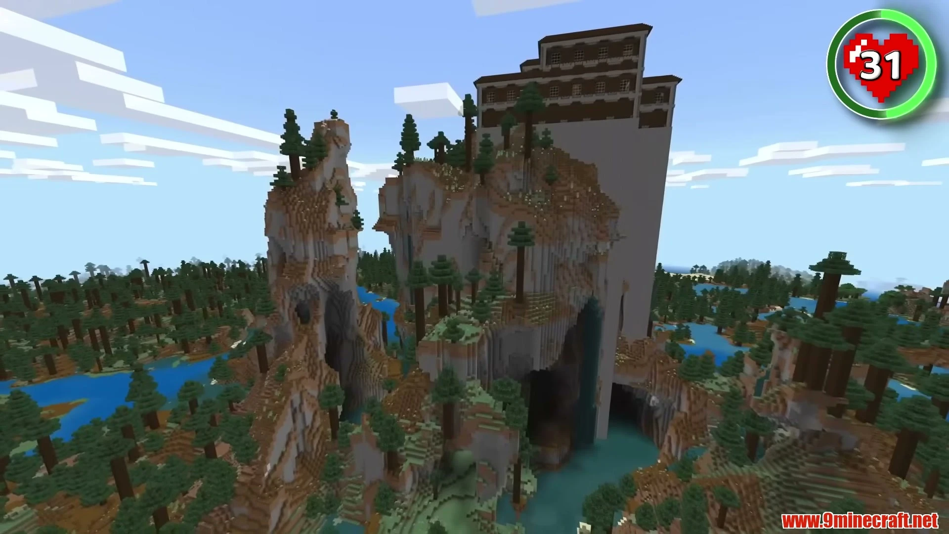 10 Insane Mega Base &Amp; Architectural Canvas Seeds For Minecraft (26.3, 1.21.11) – Java &Amp; Bedrock Edition 15 Cloud-top snowy mountain woodland mansion & vertical cave shaft - minecraft 26. 3 seed 1754483367952288026 view 2
