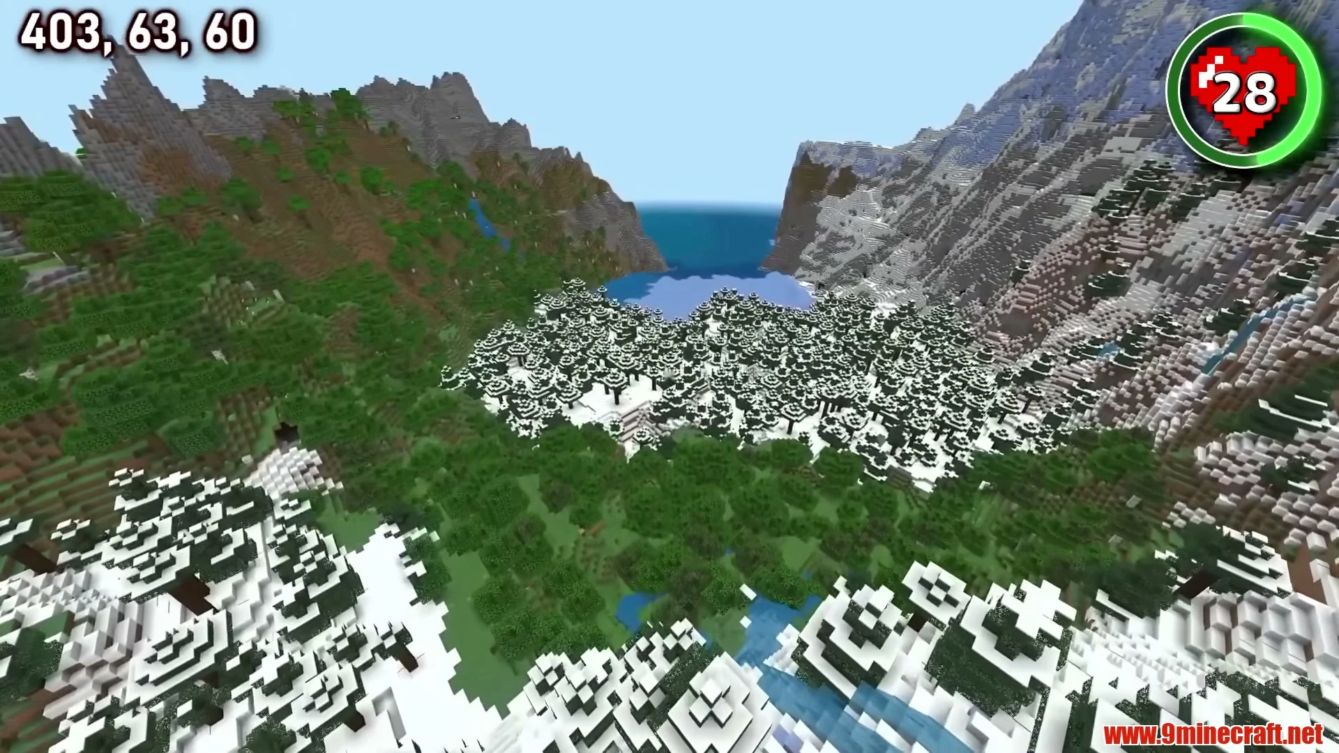 10 Insane Mega Base &Amp; Architectural Canvas Seeds For Minecraft (26.3, 1.21.11) – Java &Amp; Bedrock Edition 24 Frozen mountain bowl coastline & bamboo stony peaks - minecraft 26. 3 seed 923372718574544870 view 2