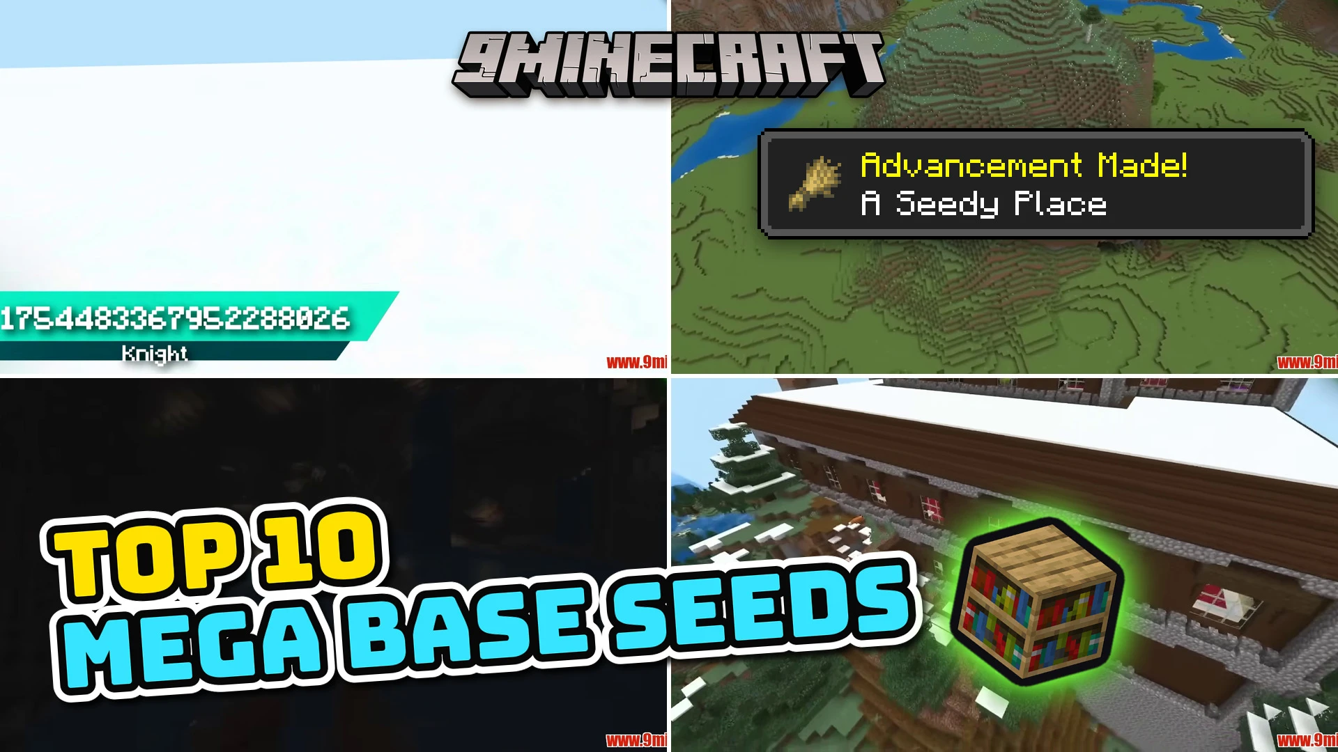 10 Insane Mega Base & Architectural Canvas Seeds for Minecraft (26.3, 1.21.11) – Java & Bedrock Edition