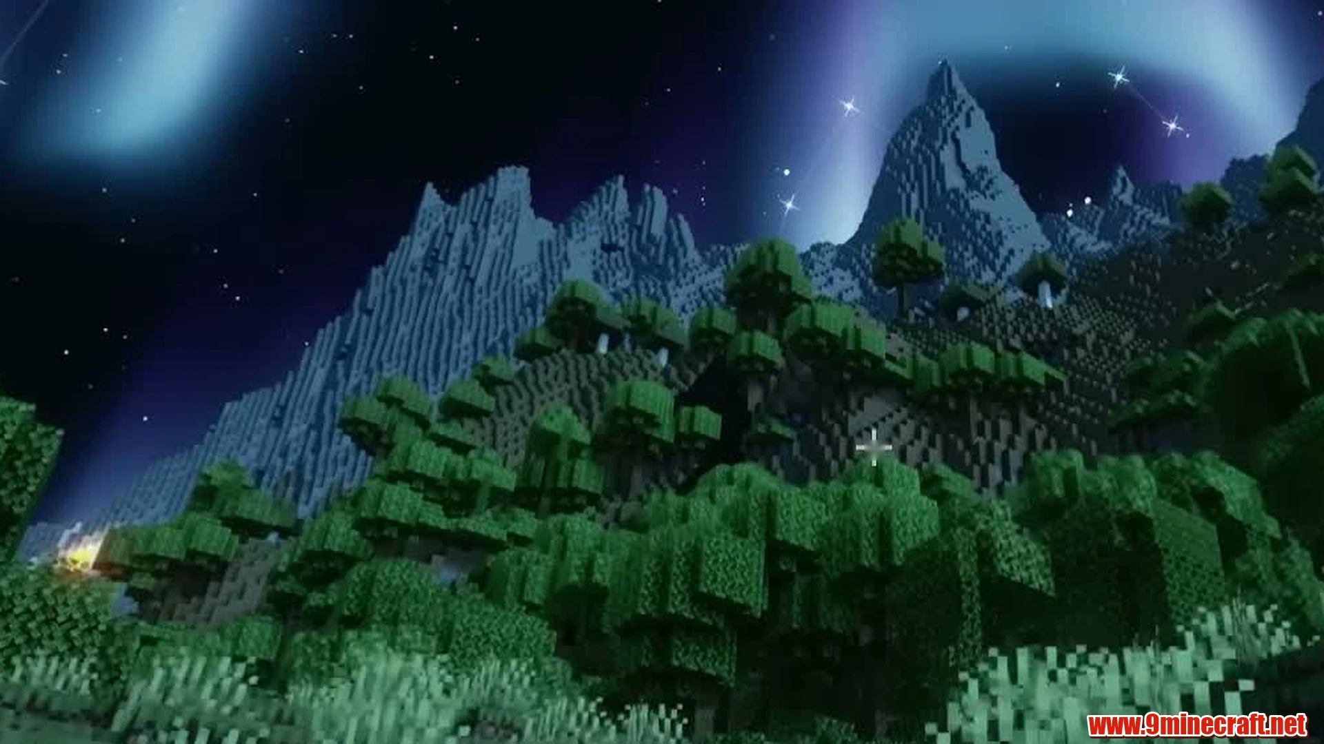 Volcano caldera ocean island - minecraft seed -5081732893029837383