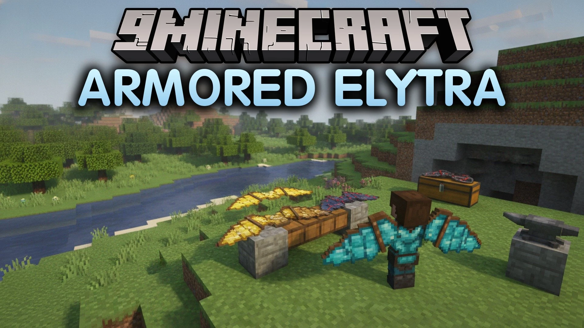 Armored Elytra Resource Pack (1.20.1) – Matching Armor Textures for Wings