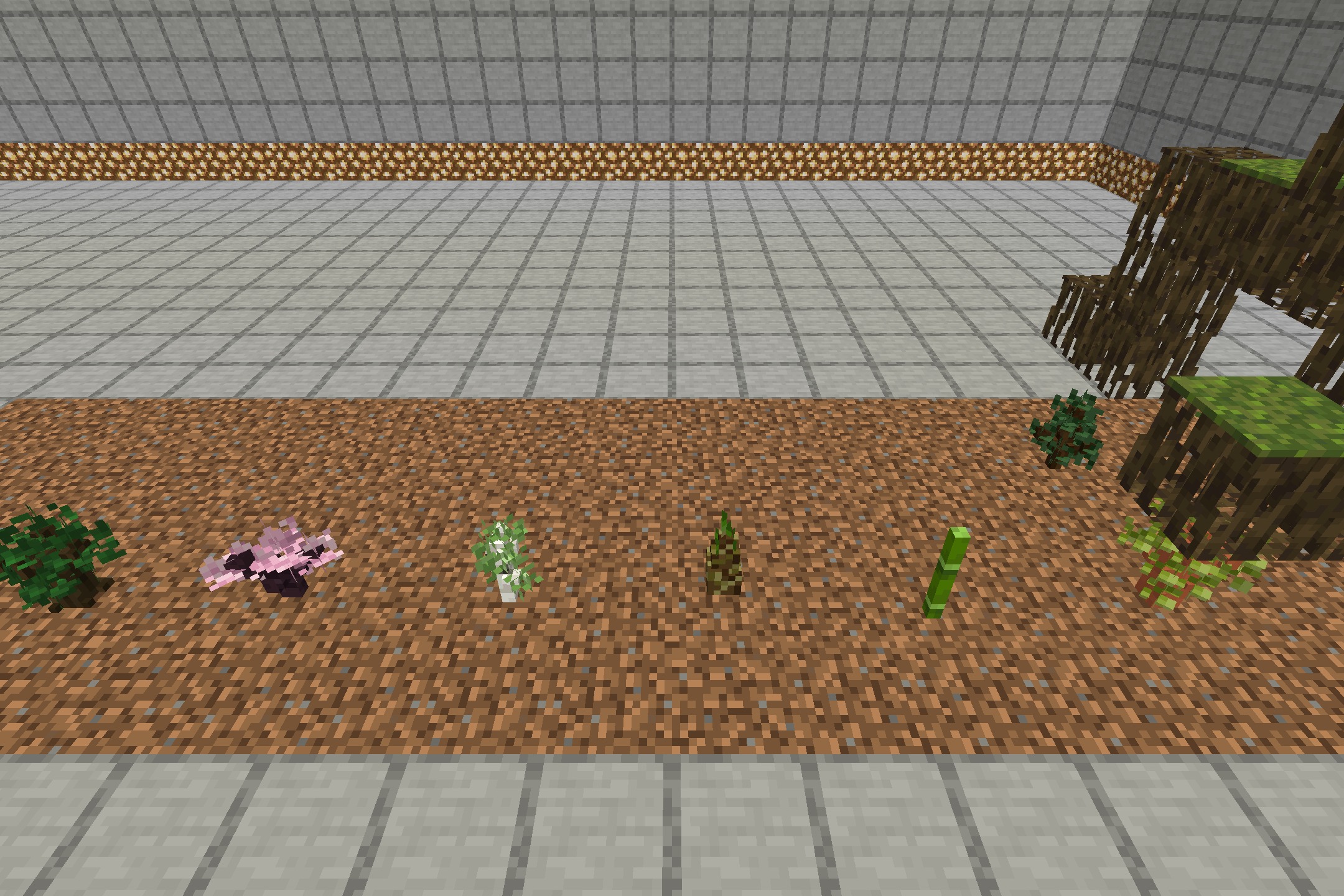 Better 3D Saplings Resource Pack (26.1.2, 1.20.1) – Lively Foliage With True 2 Better 3d saplings resource pack screenshot 1