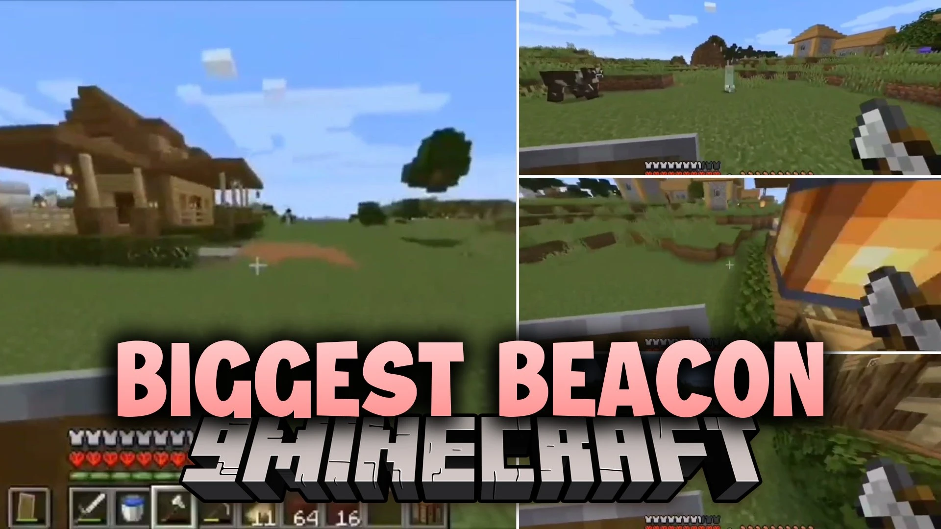 Biggest Beacon Map (26.3, 1.20.1) – Stand Beneath a Colossal Sky Beam