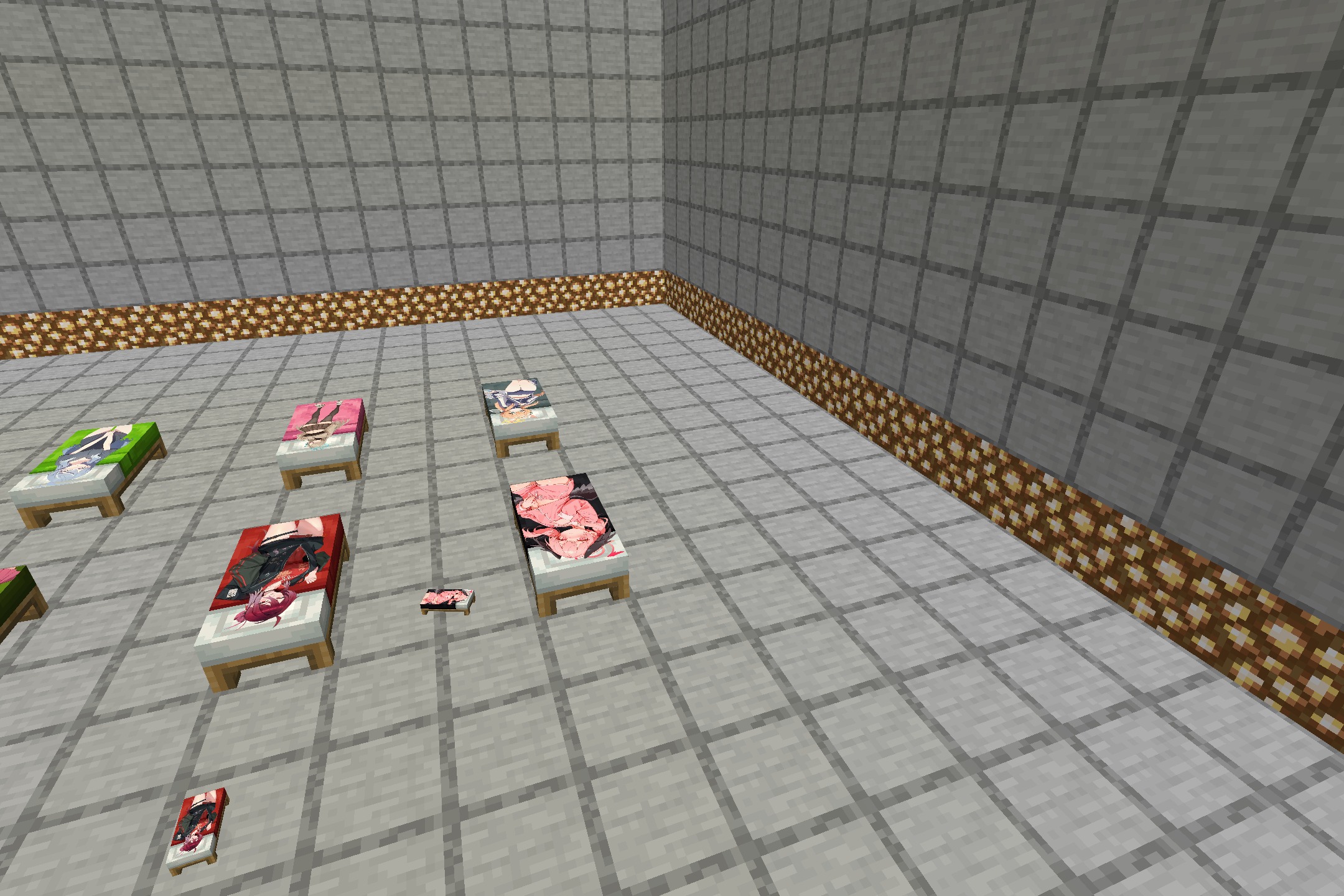 Blue Archive Waifu Beds Resource Pack (26.1.2, 1.20.1) 7 Blue archive waifu beds resource pack screenshot 6