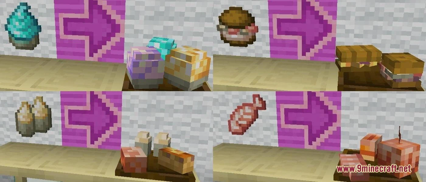 Brewin’ And Chewin’ 3D Delight Foods &Amp; Drinks Resource Pack (1.20.1) 6 Brewin' and chewin' 3d delight foods & drinks resource pack screenshot 5