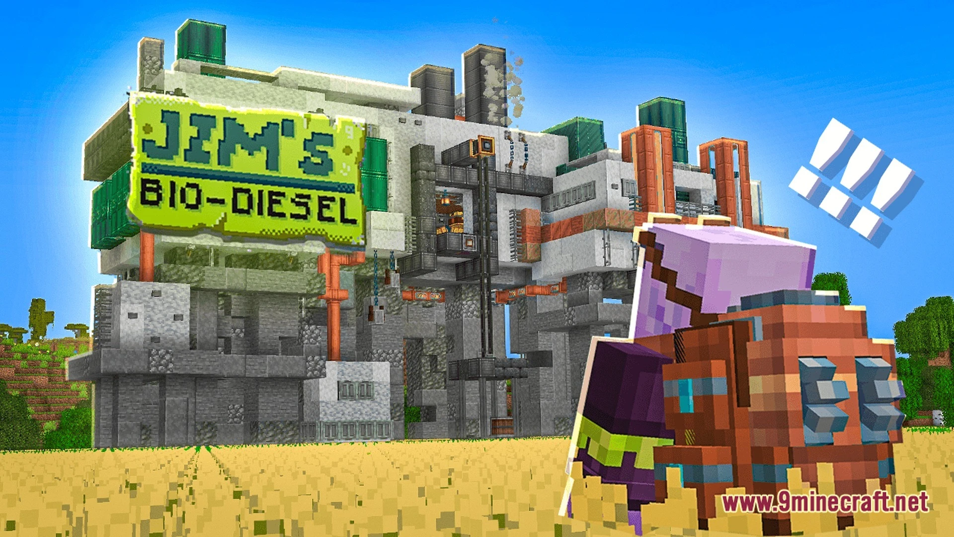 Create Plane And Simple Modpack (1.21.1) – Build Flying Contraptions And Factories 3 Create plane and simple modpack screenshot 2