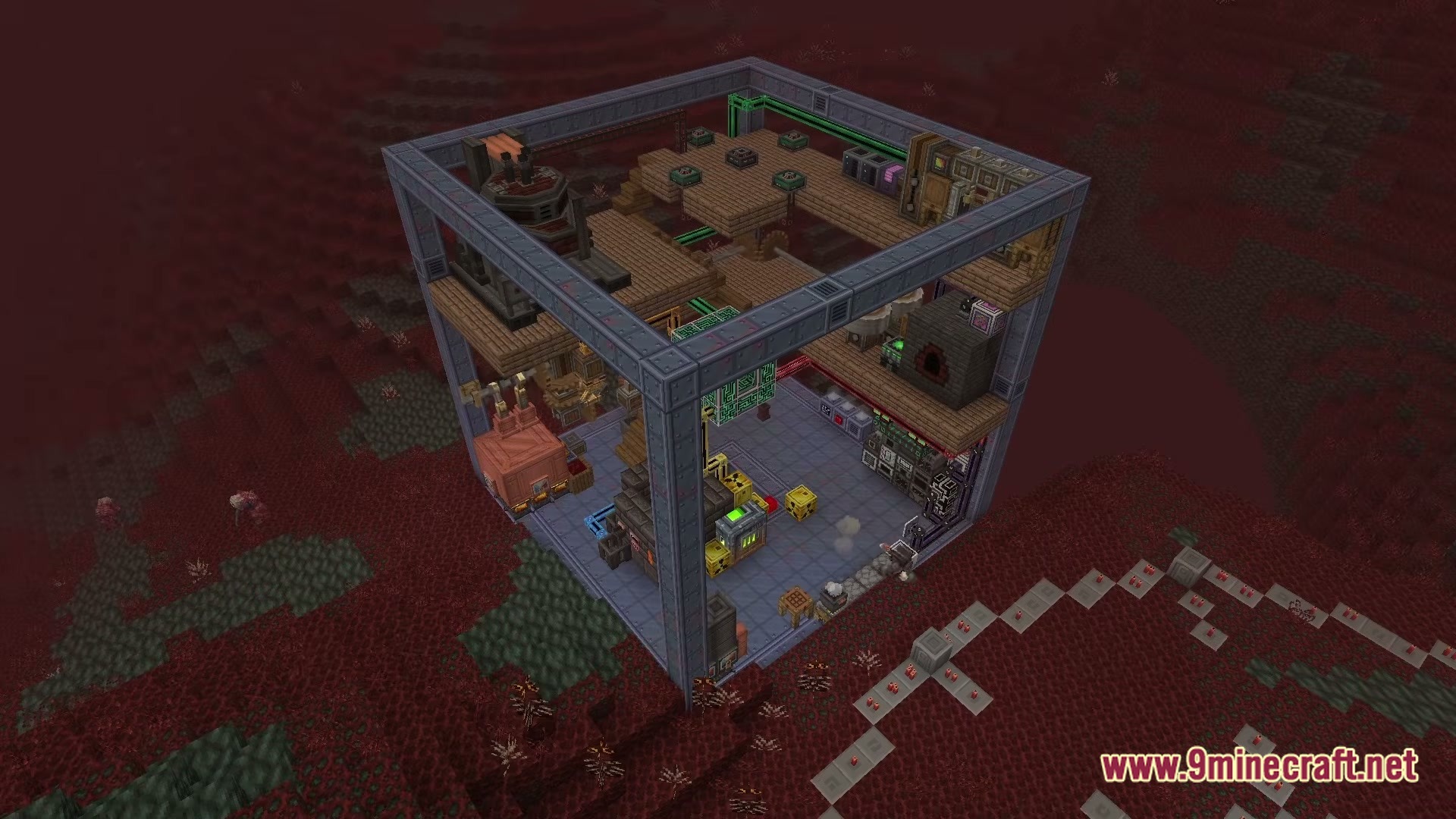 Cube Warper Modpack (1.20.1) – Factory Building Across Dimensions 7 Cube warper modpack screenshot 6