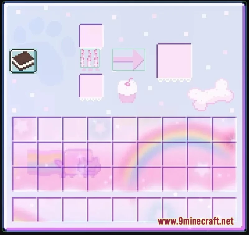 Cutecore kin's sweetest gui ୭ ᵎᵎ resource pack screenshot 5