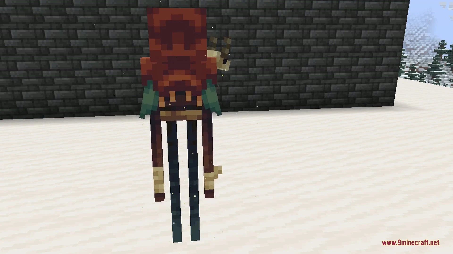 Enderman Overhaul 9Minecraft Mod (26.3, 26.2) – Unique Endermen In Every Biome 7 The flower fields enderman beside the towering crystalline ice spikes enderman
