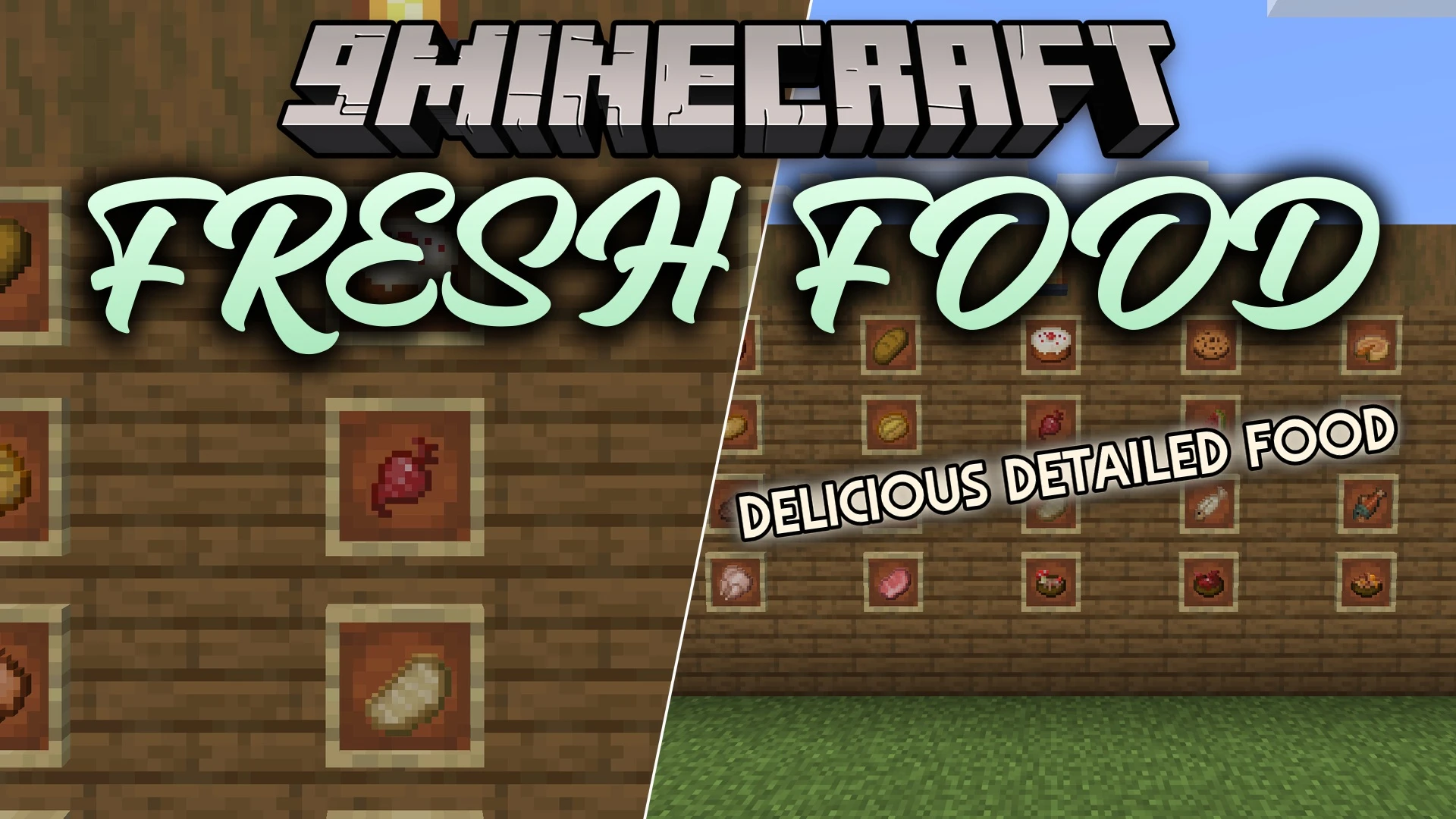 Fresh Food 9minecraft Resource Pack (26.3, 26.2) – Delicious Handcrafted Pantry Treats
