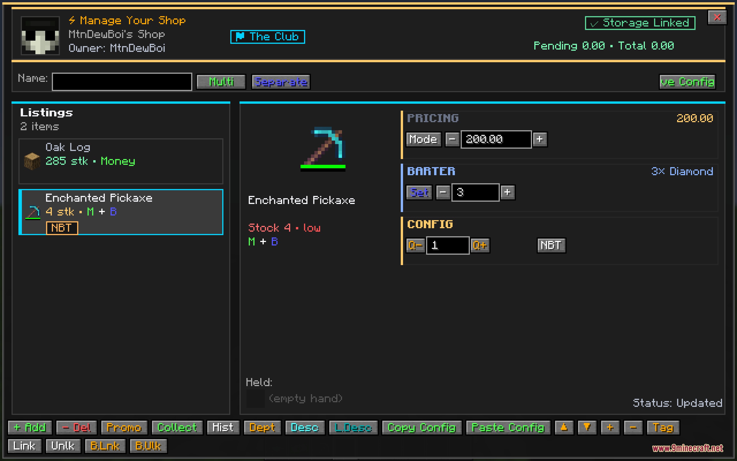 Future Shops Mod (1.21.1, 1.20.1) – Run Custom Player Shops And Trade For Coins 6 Future shops mod screenshot 5