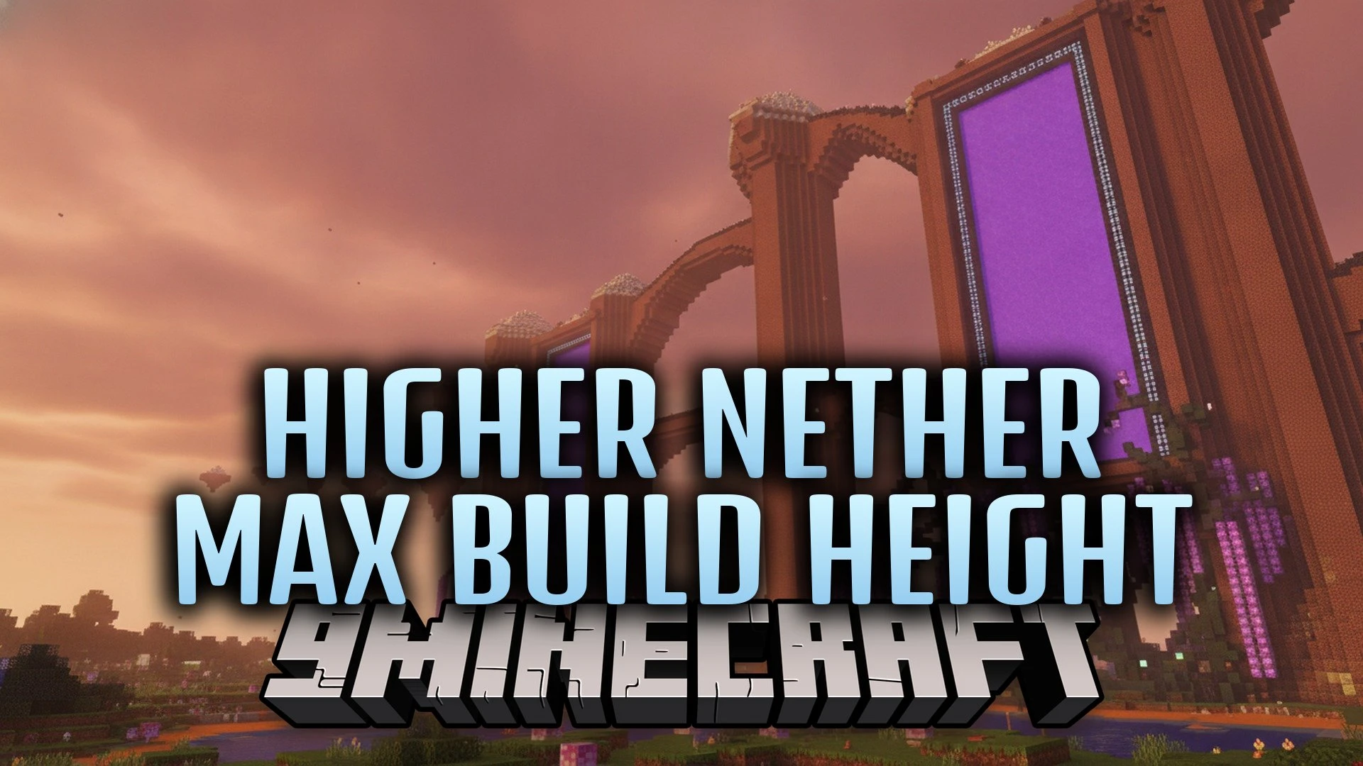 Higher Nether Max Build Height Data Pack (1.20.1) – Build Sky-High Bases Above