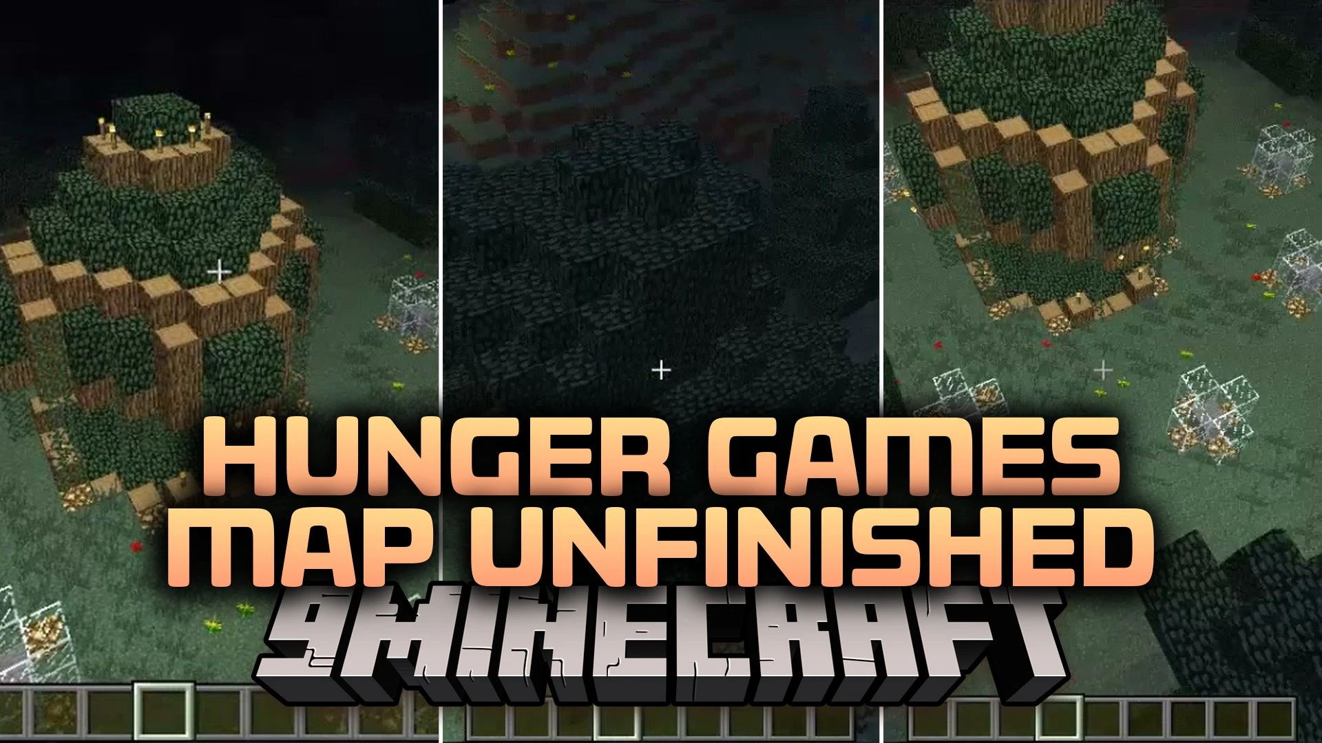 Hunger Games Map Unfinished Map (26.3, 1.20.1) – Outlast Friends to Survive