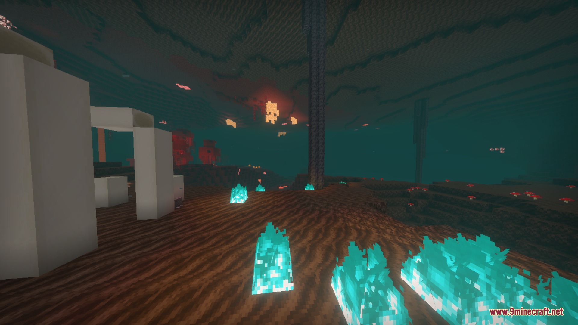 Lite Vibrant Visuals Shader (26.X, 1.21) – Clear Water And Glowing Ores 7 Lite vibrant visuals shader (26. X, 1. 21) – clear water and glowing ores screenshot 7