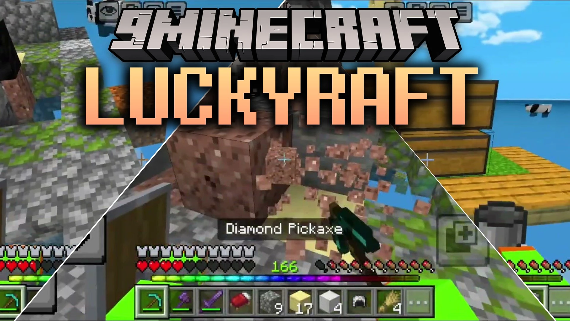 LuckyRaft Map (26.3, 1.20.1) – Survive Ocean Chaos with Lucky Blocks