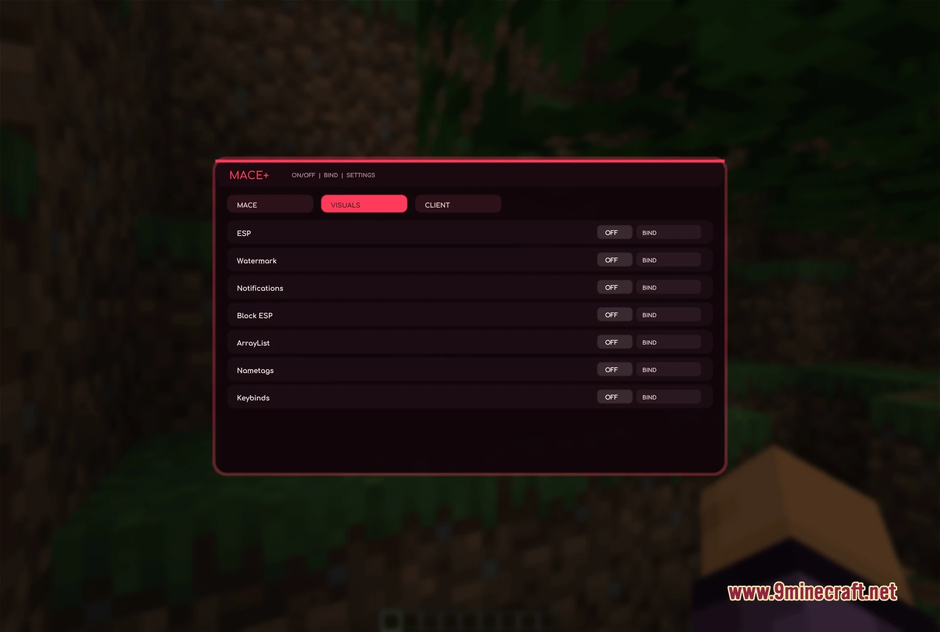 Mace Plus Client Mod (26.2) – Land Perfect Aerial Mace Strikes In Pvp Battles 3 Mace plus client mod screenshot 2