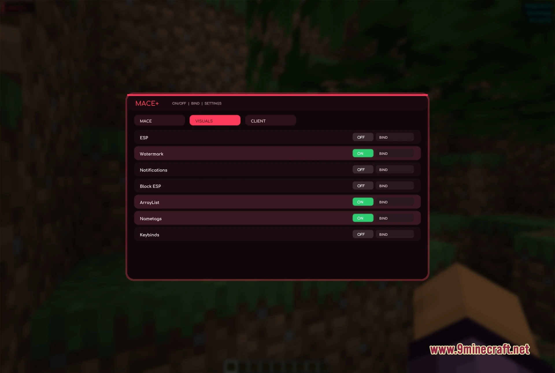 Mace Plus Client Mod (26.2) – Land Perfect Aerial Mace Strikes In Pvp Battles 4 Mace plus client mod screenshot 3