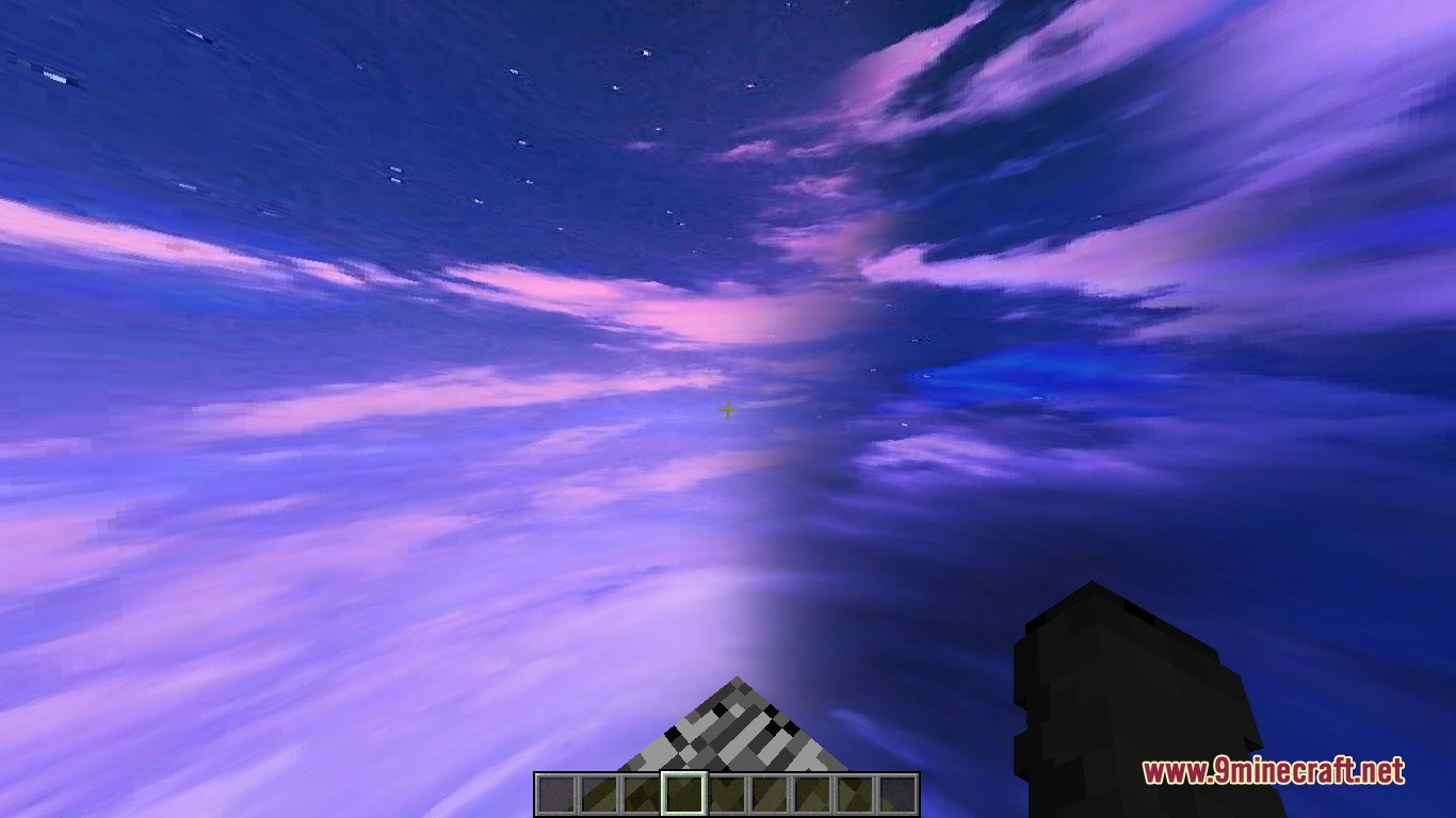 Mauve Sky Overlay Resource Pack (1.20.1) – Dreamy Purple Clouds 4 Mauve sky overlay resource pack screenshot 3