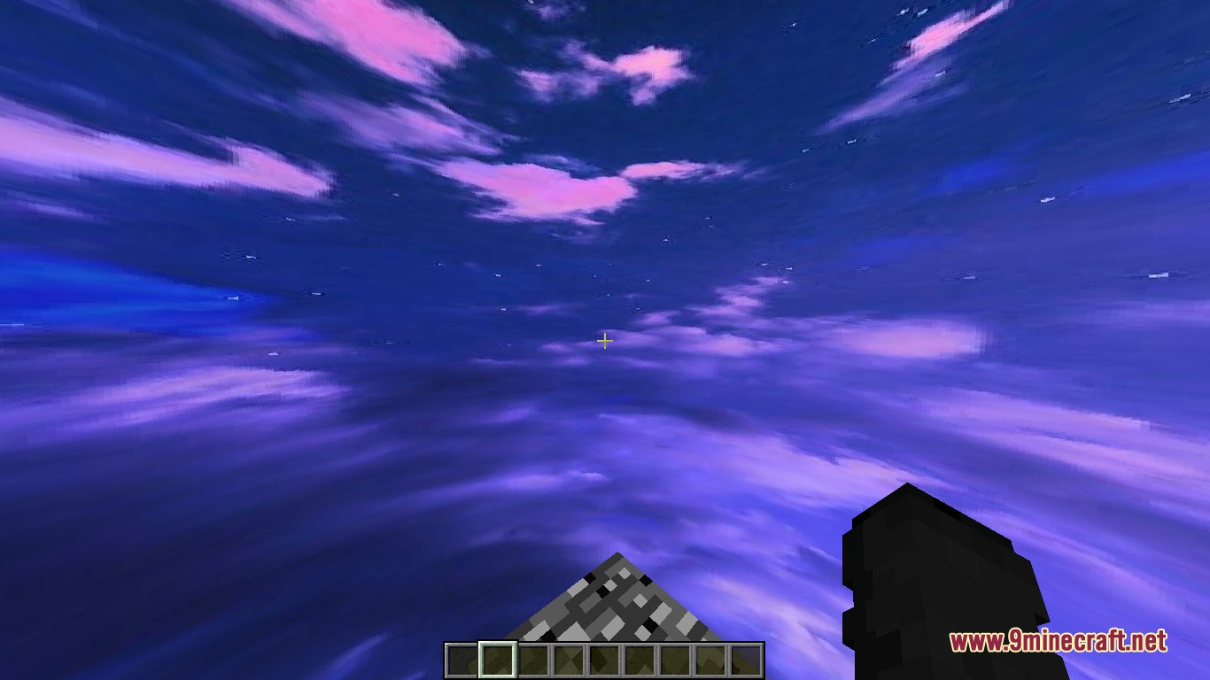 Mauve Sky Overlay Resource Pack (1.20.1) – Dreamy Purple Clouds 5 Mauve sky overlay resource pack screenshot 4
