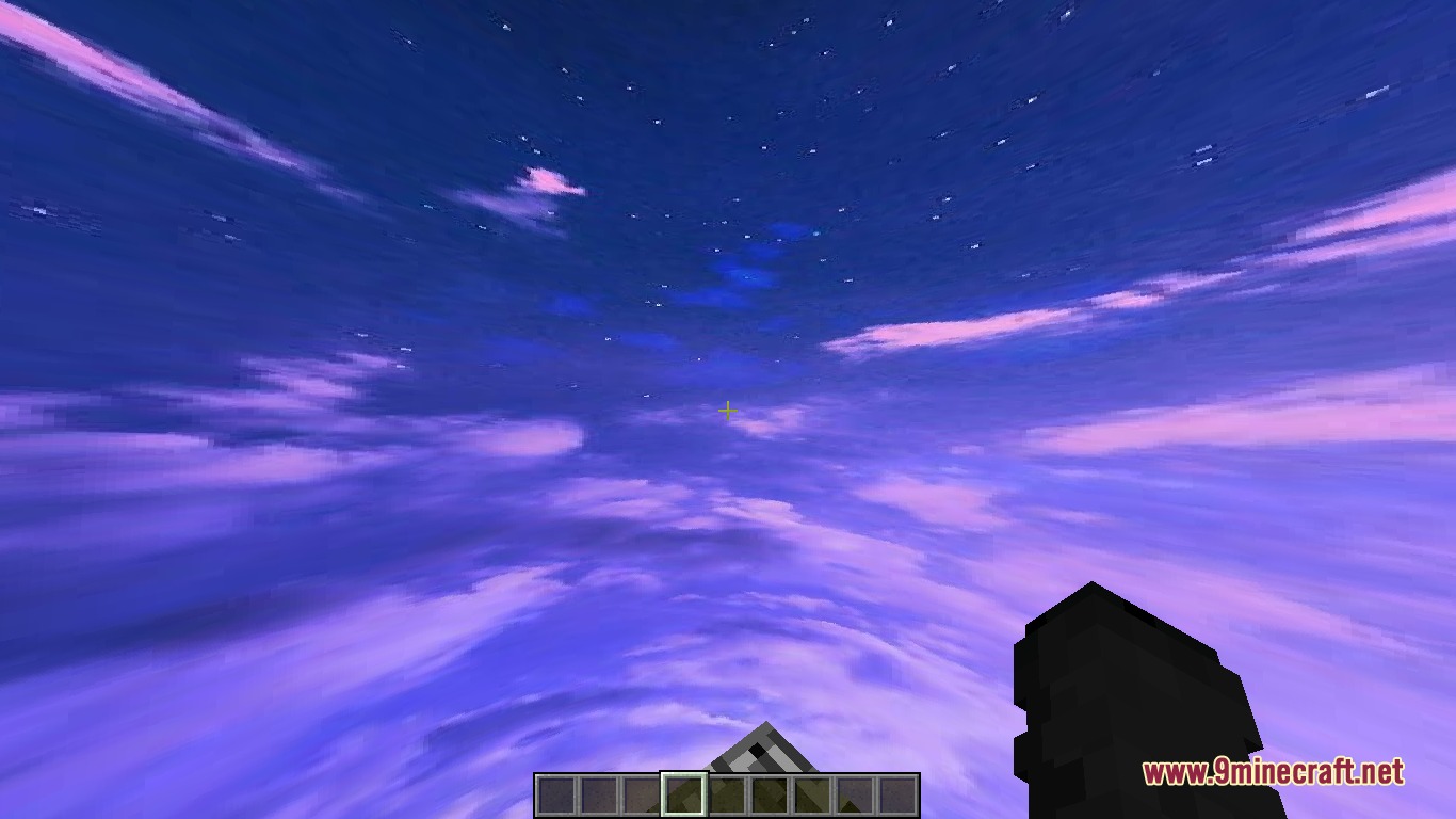 Mauve Sky Overlay Resource Pack (1.20.1) – Dreamy Purple Clouds 6 Mauve sky overlay resource pack screenshot 5