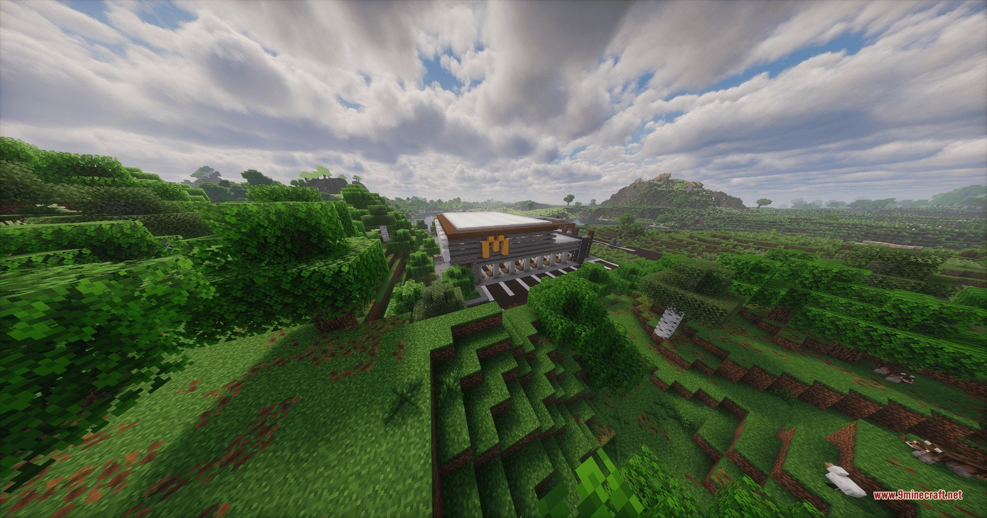 Mc Donalds Structure Data Pack (1.21.11, 1.21.1) – Grab Quick Meals At Roadside 6 Mc donalds structure data pack screenshot 5