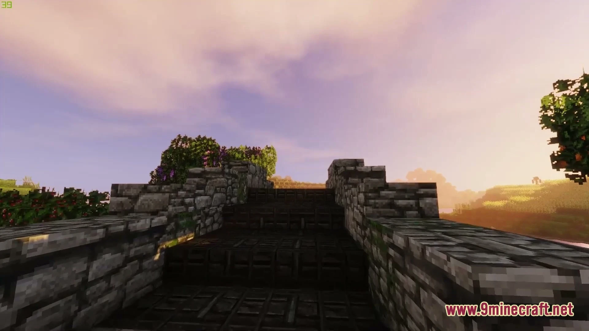 Medieval Houses With Bridge Map (26.3, 1.20.1) – Cozy Riverside Survival Base 6 Medieval houses with bridge map screenshot 5