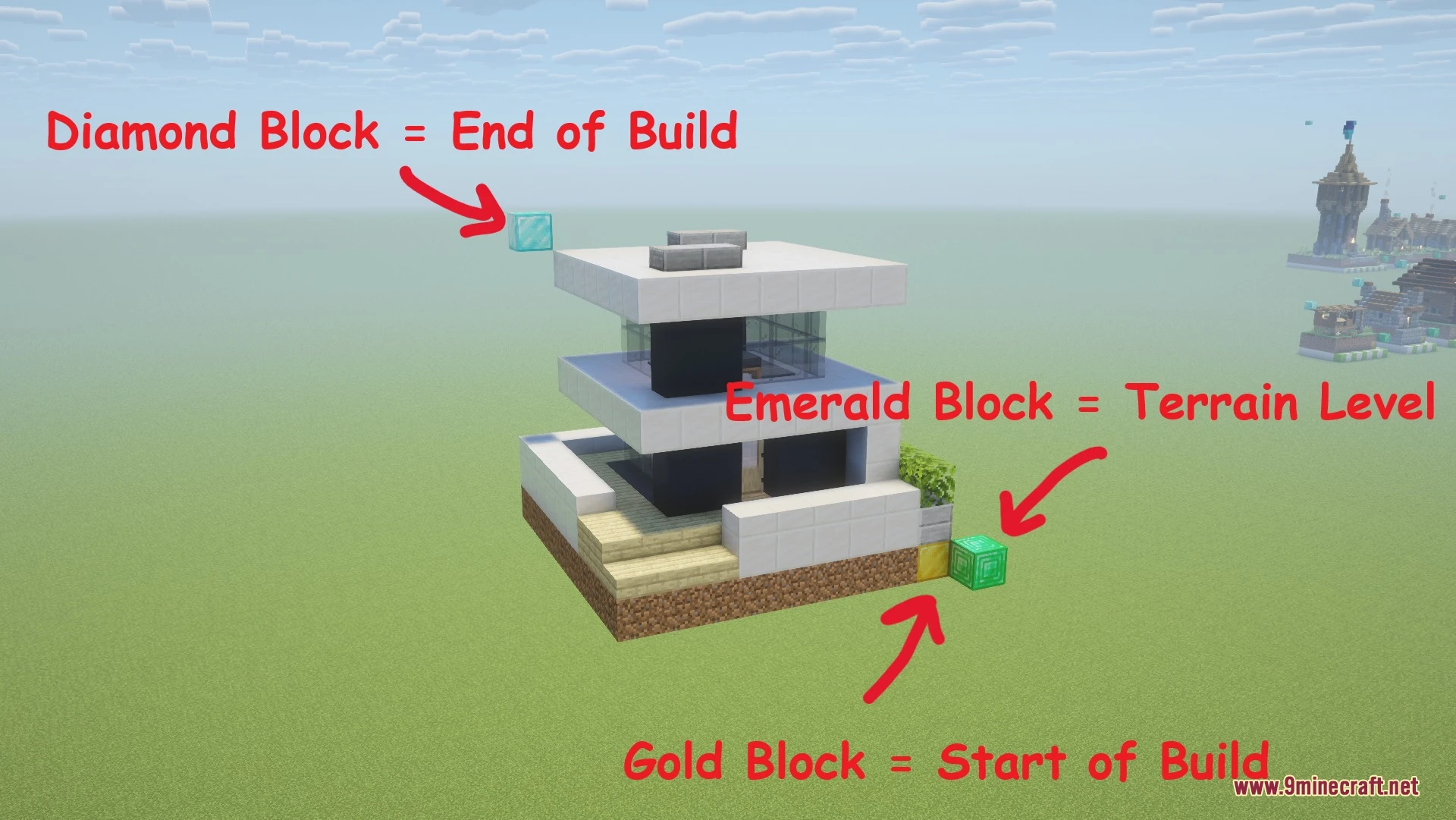 Minecraft Citygen Map – Turn Handmade Houses Into A Sprawling Metropolis 2 Minecraft citygen map screenshot 1