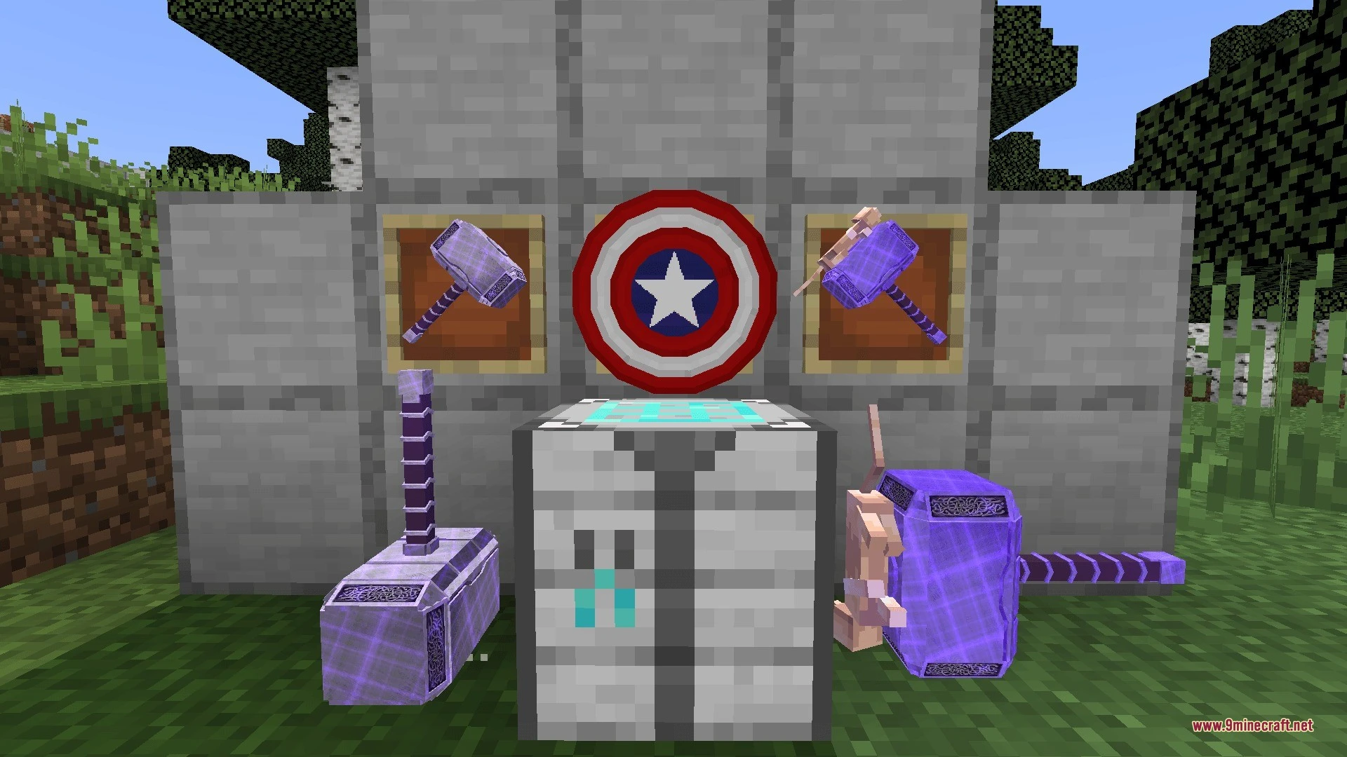 Mjolnir & captain america's shield data pack screenshot 9