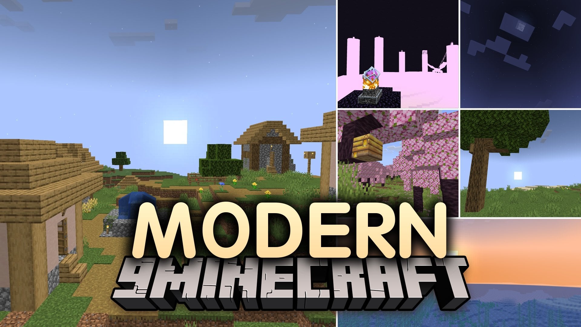 Modern Shaders (26.3, 1.20.1) – Soft Shadows and Animated Water Reflections