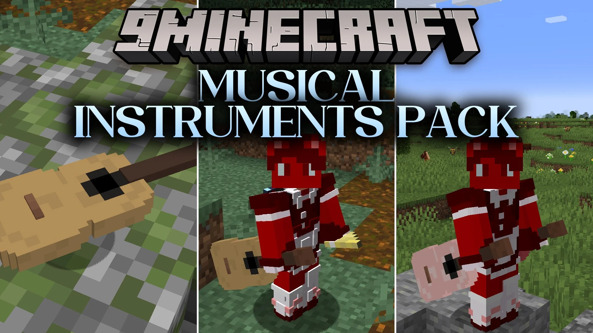Musical Instruments Pack Data Pack (26.1.2, 1.21.1) – Craft and Play Tunes