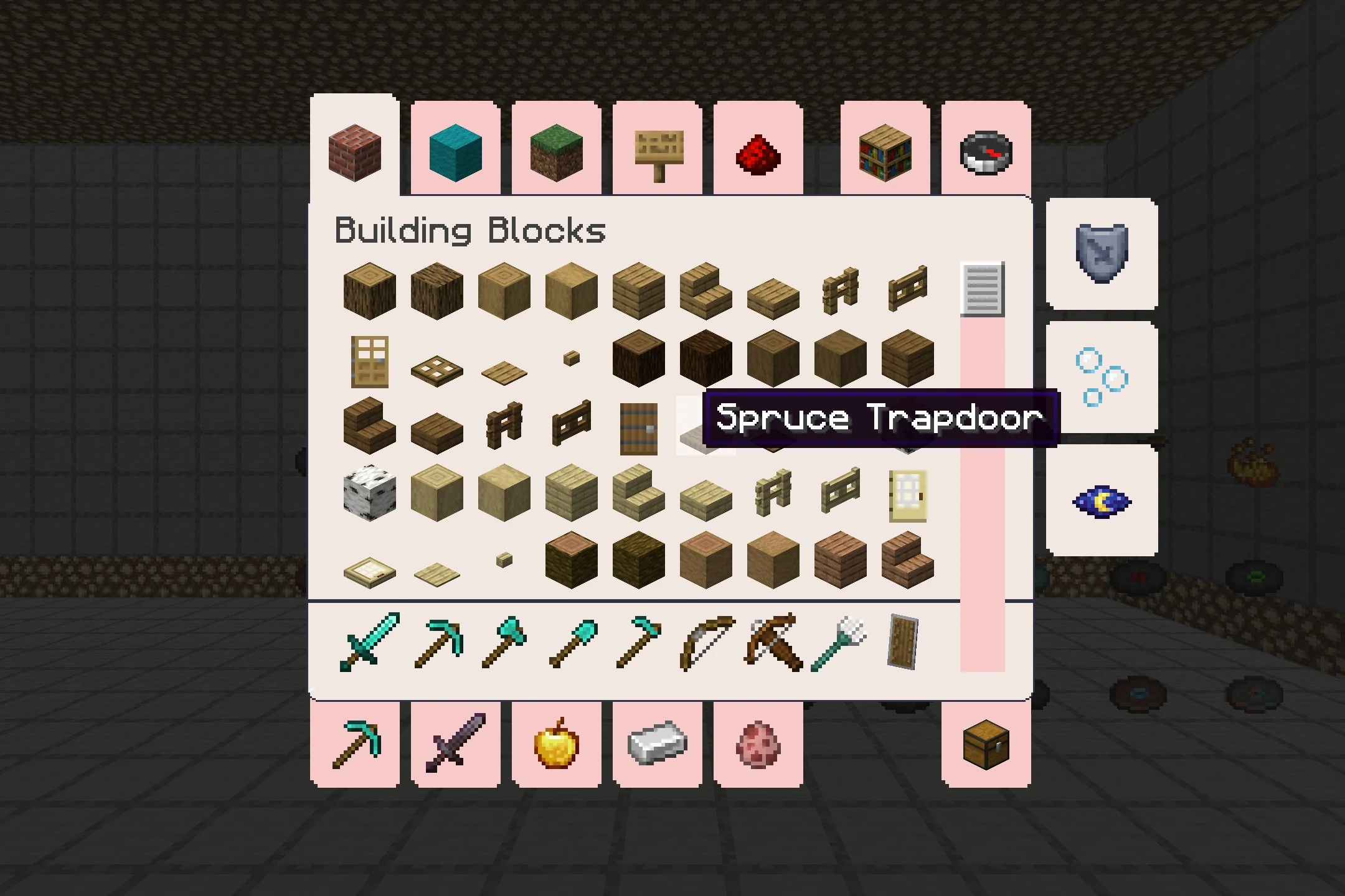 Quartz ui resource pack screenshot 1