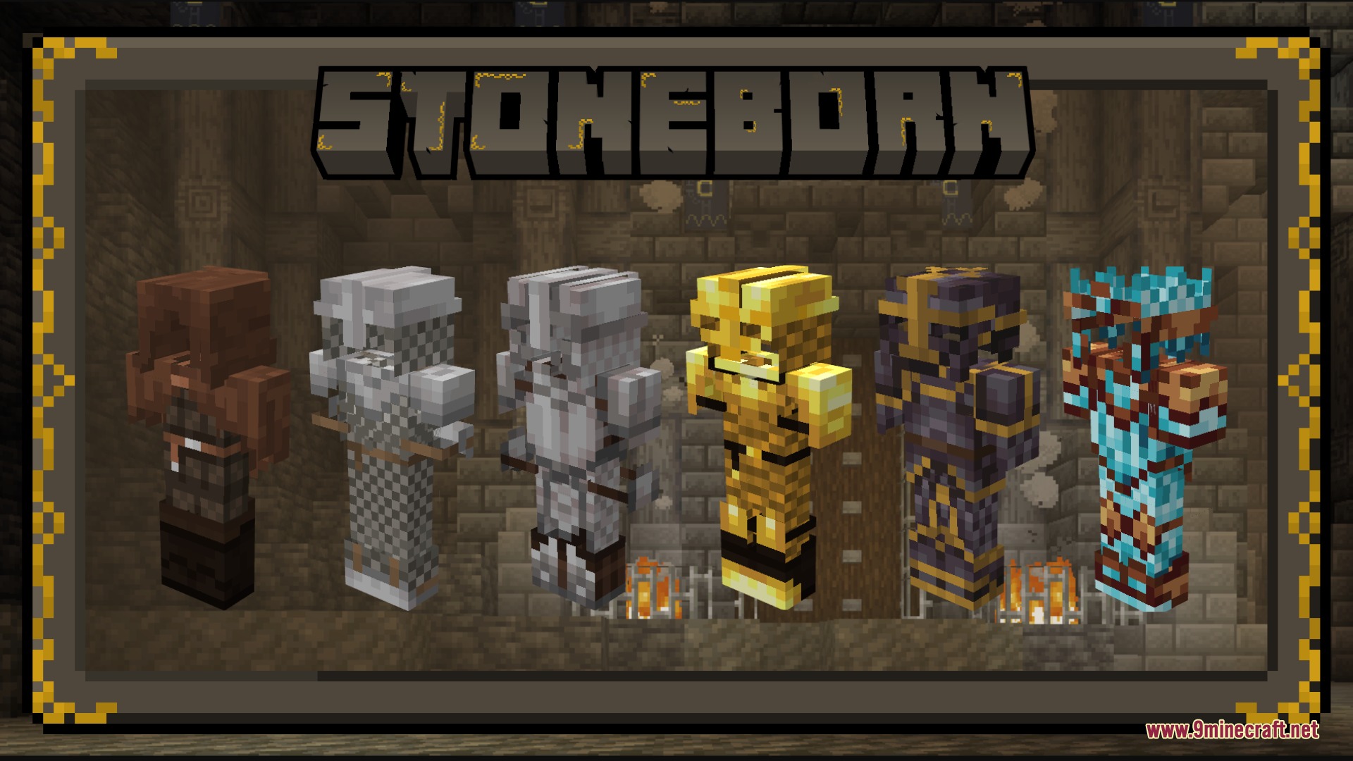 Stoneborn gear overhaul resource pack screenshot 1