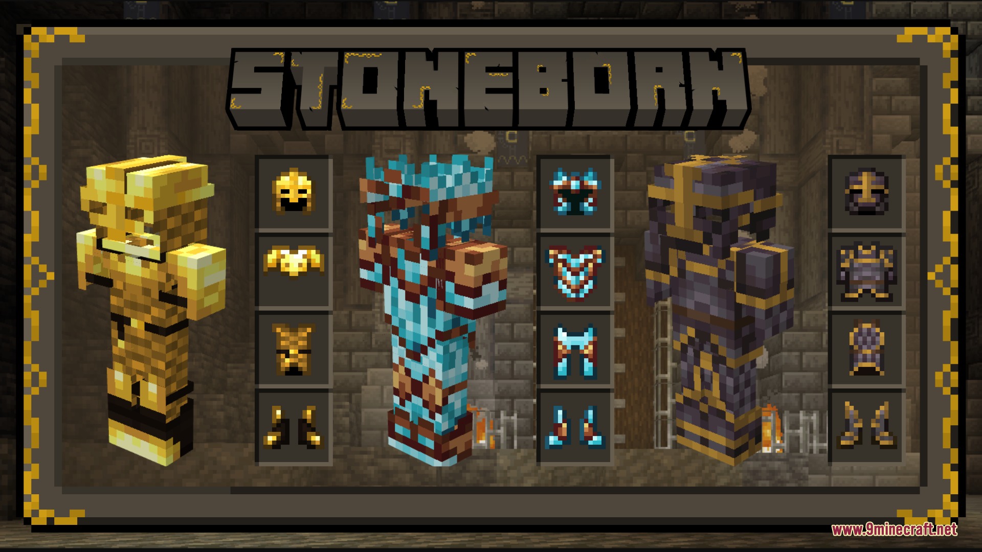 Stoneborn gear overhaul resource pack screenshot 4