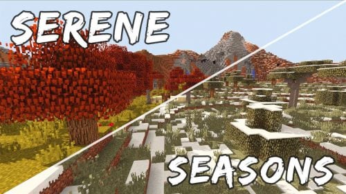 Serene Seasons Plus Mod (1.21.11, 1.20.1) – Survive Harsh Winters 14 Serene seasons mod 500x281 1