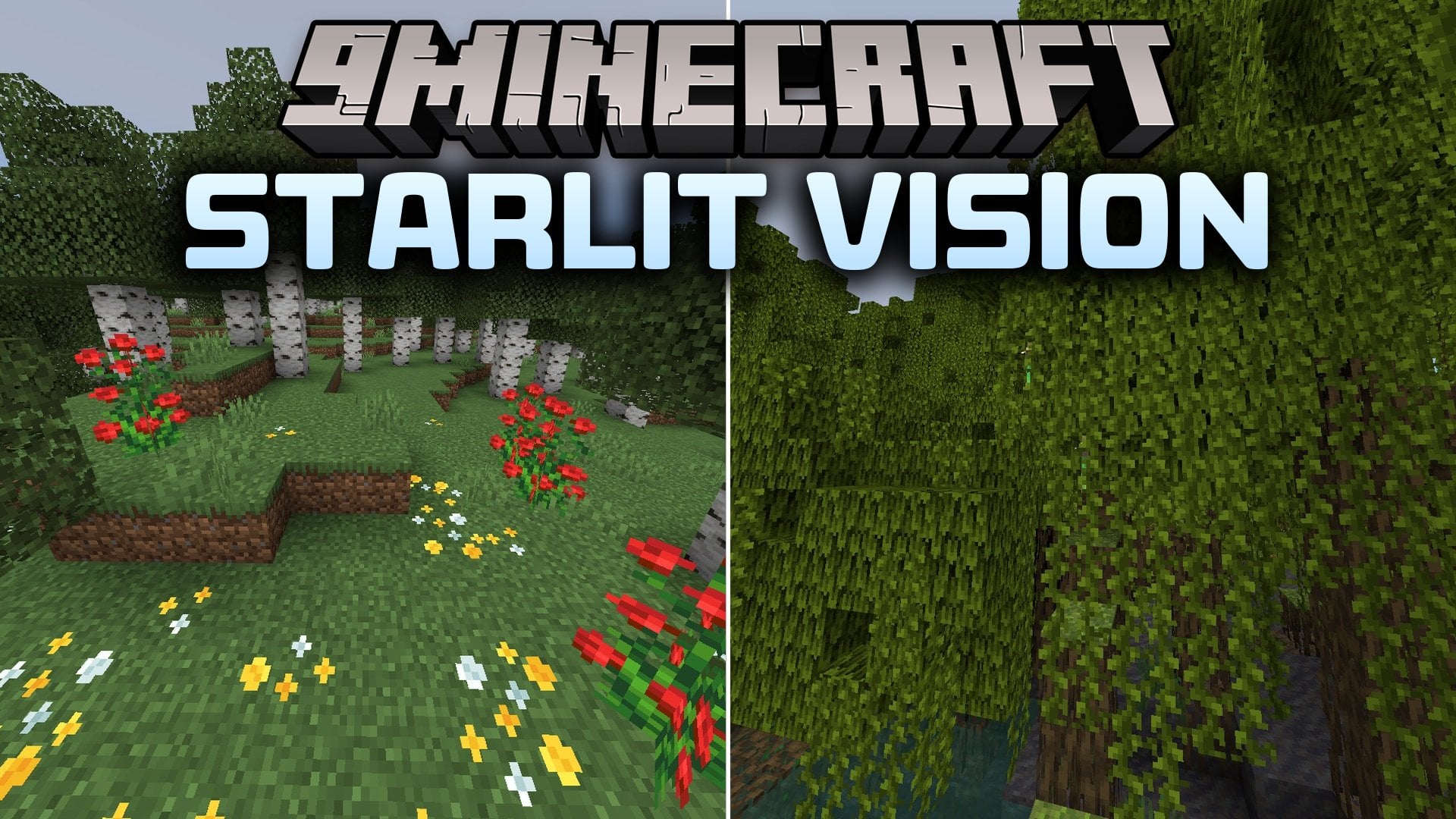 Starlit Vision Shader (26.x, 1.21) – Galactic Night Skies and Smooth Mobile