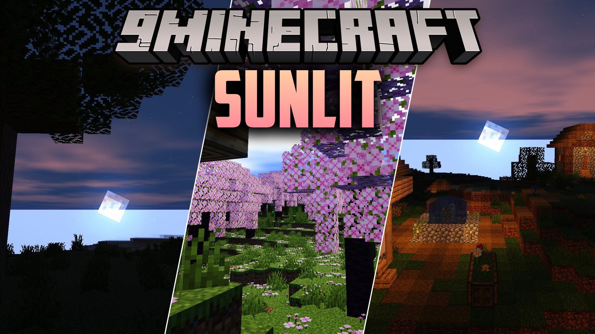 Sunlit Shaders (26.3, 1.20.1) – Cinematic Lighting and Soft Shadows
