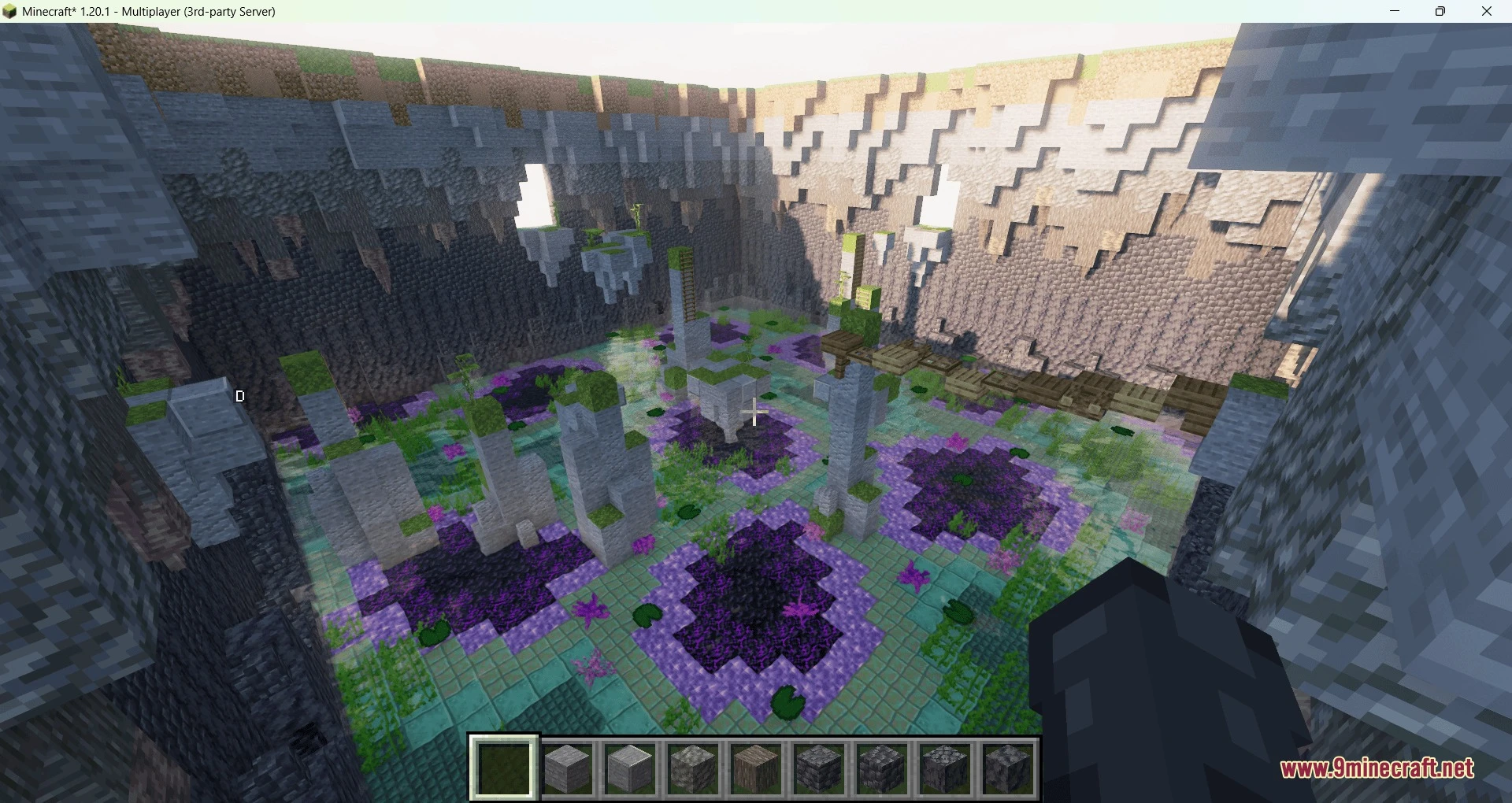Tacz Arena Map (1.20.1) – Chaotic Team Shootouts In Deadly Combat Arenas 2 Tacz arena map screenshot 1