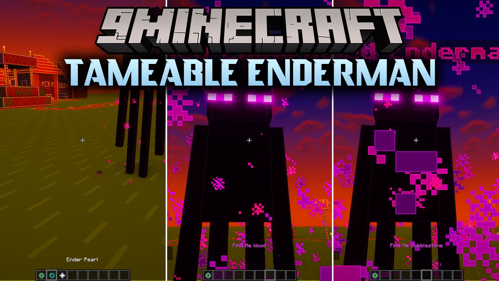 Tameable Enderman Data Pack (1.21.11, 1.20.1) – Befriend Tall Monsters