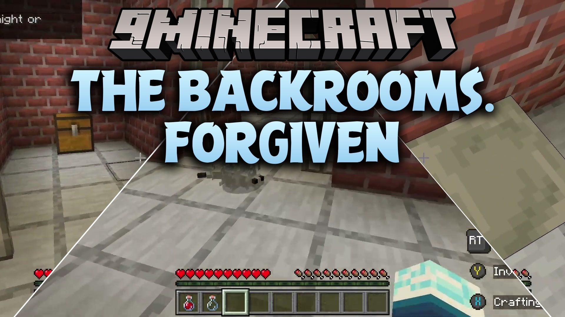 The Backrooms. Forgiven Map (26.3, 1.20.1) – Survive Endless Yellow Hallways