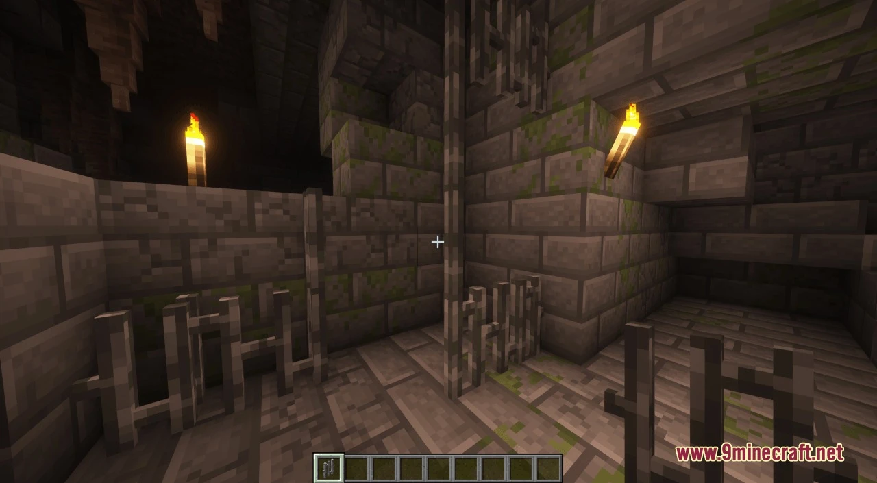Undopia 3D Bars Resource Pack (1.21.11, 1.20.1) – Thick Dungeon Grates 3 Undopia 3d bars resource pack screenshot 2