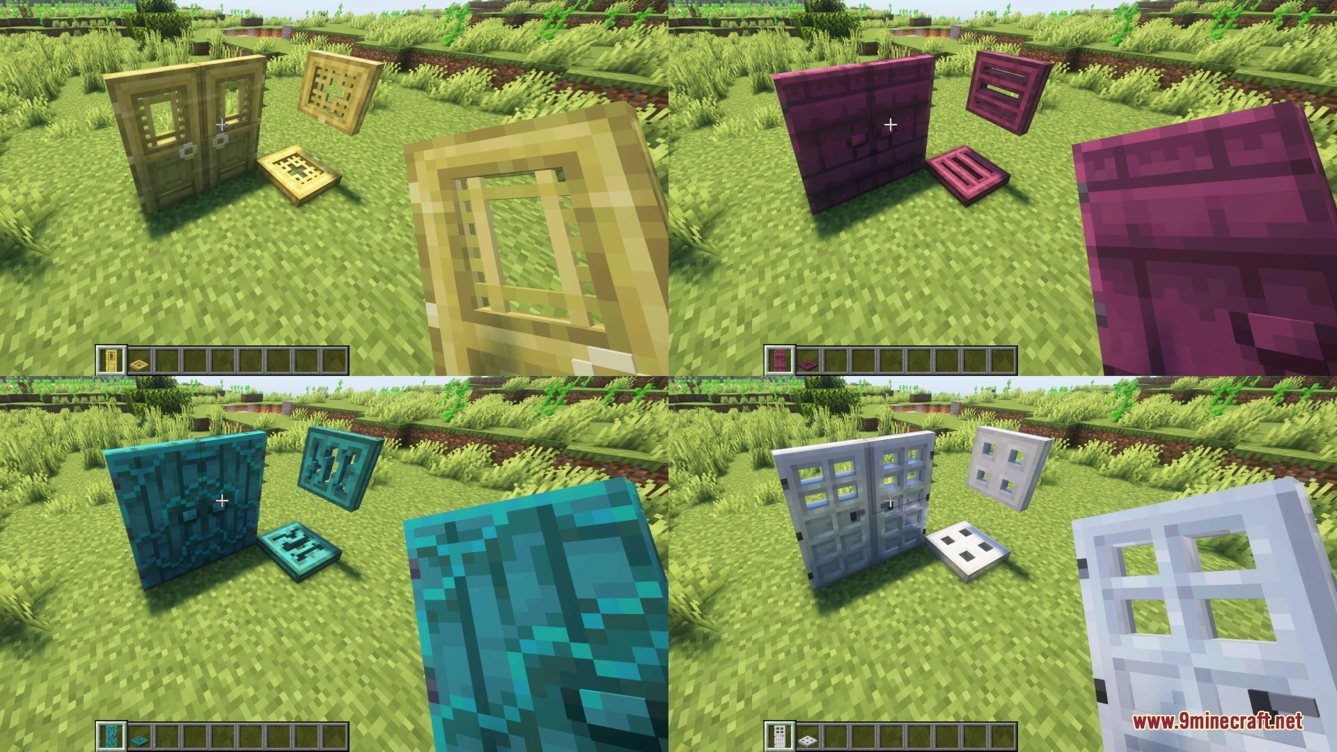 Undopia 3D Doors Resource Pack (1.21.11, 1.20.1) – Tangible Wooden Depth 5 Undopia 3d doors resource pack screenshot 4