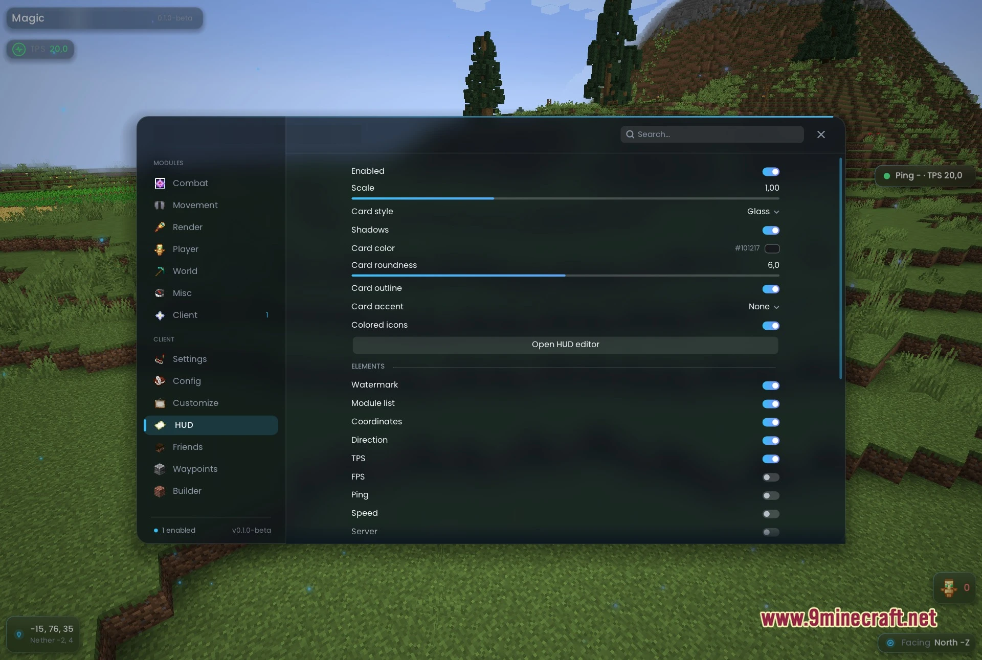 Magic Client Mod (1.21.4) – Automate Tedious Mining And Long Travel 3 Magic client mod screenshot 02