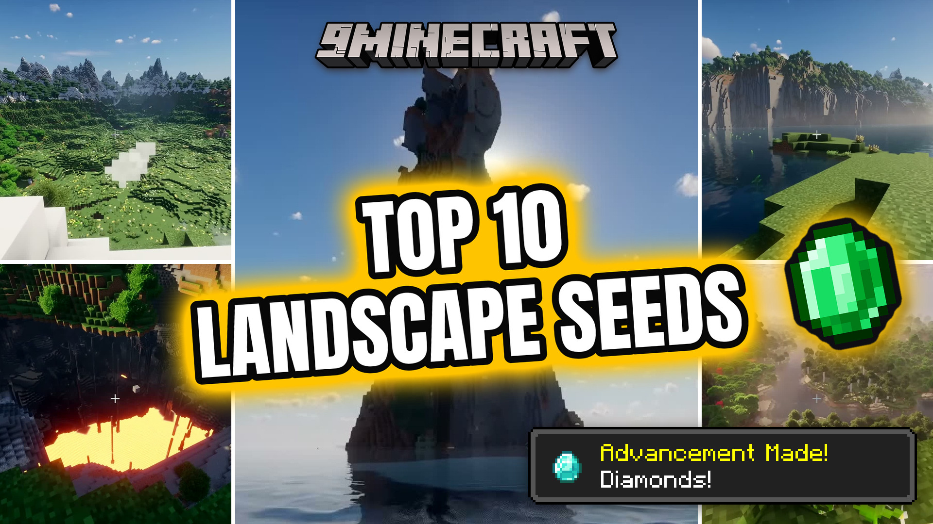 Top 10 Awesome Natural Landscape Seeds For Minecraft 26.2 – Java ...